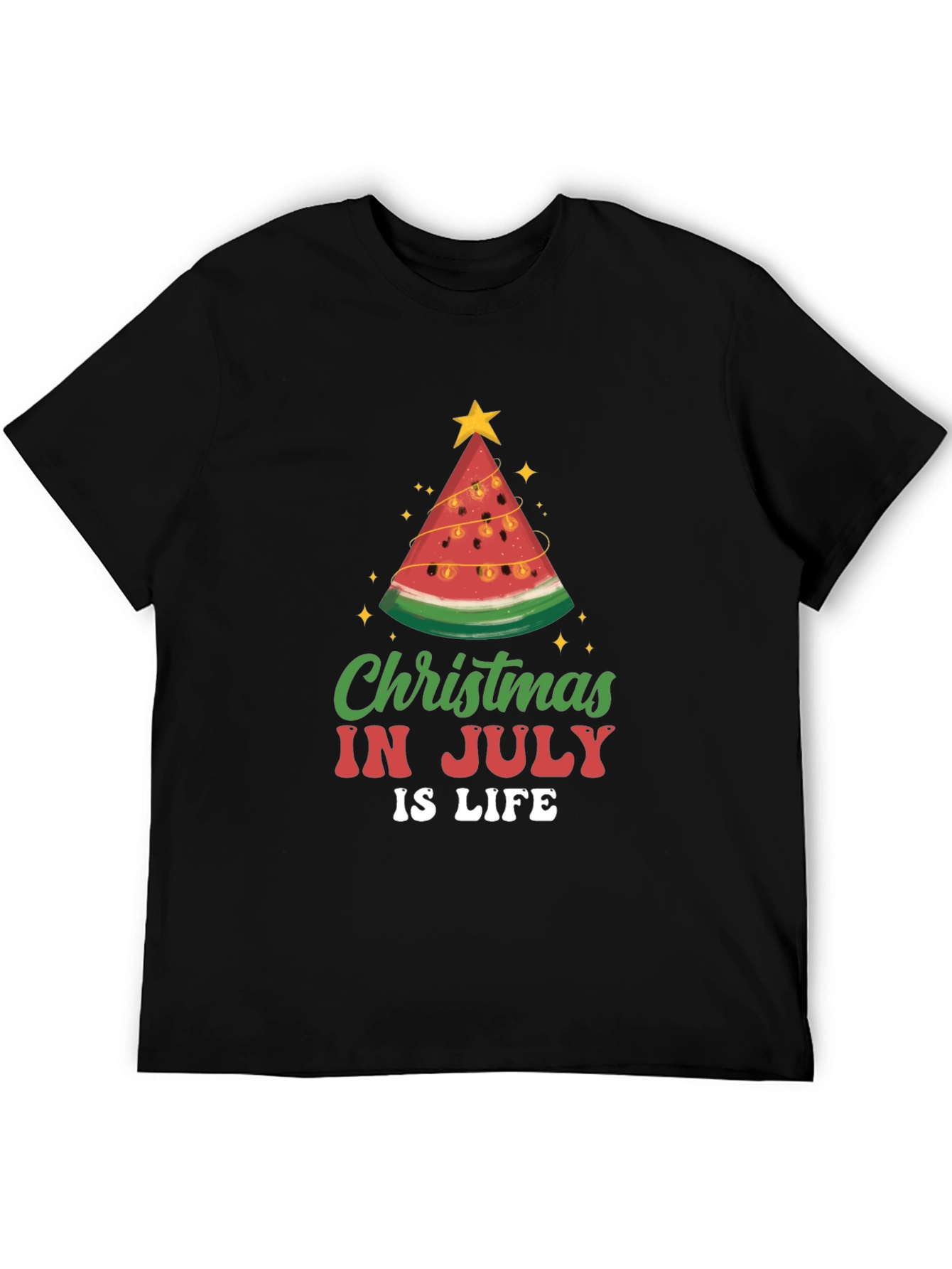 Christmas in July T-Shirt - Watermelon Tree Tee