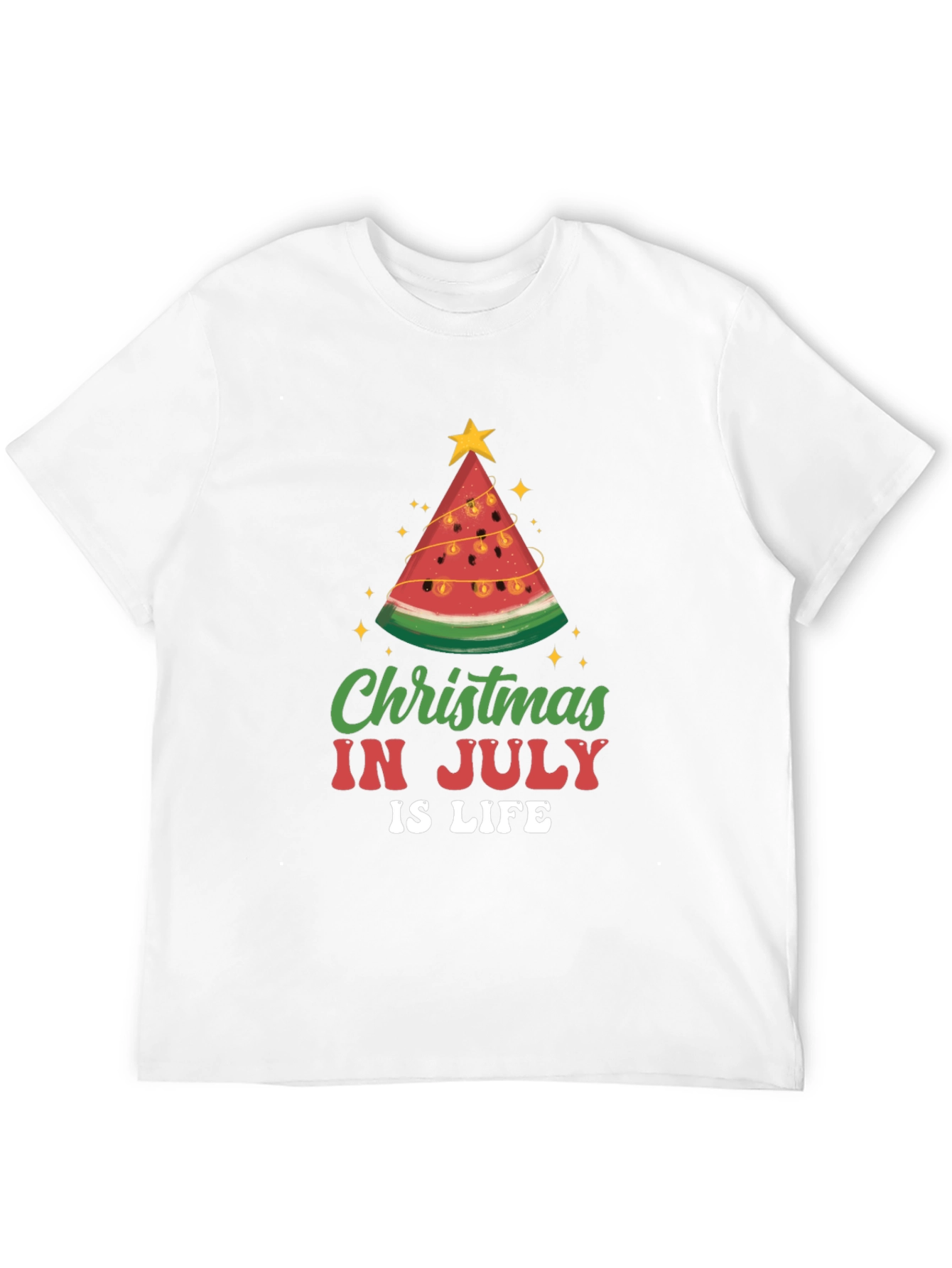 Christmas in July T-Shirt - Watermelon Tree Tee