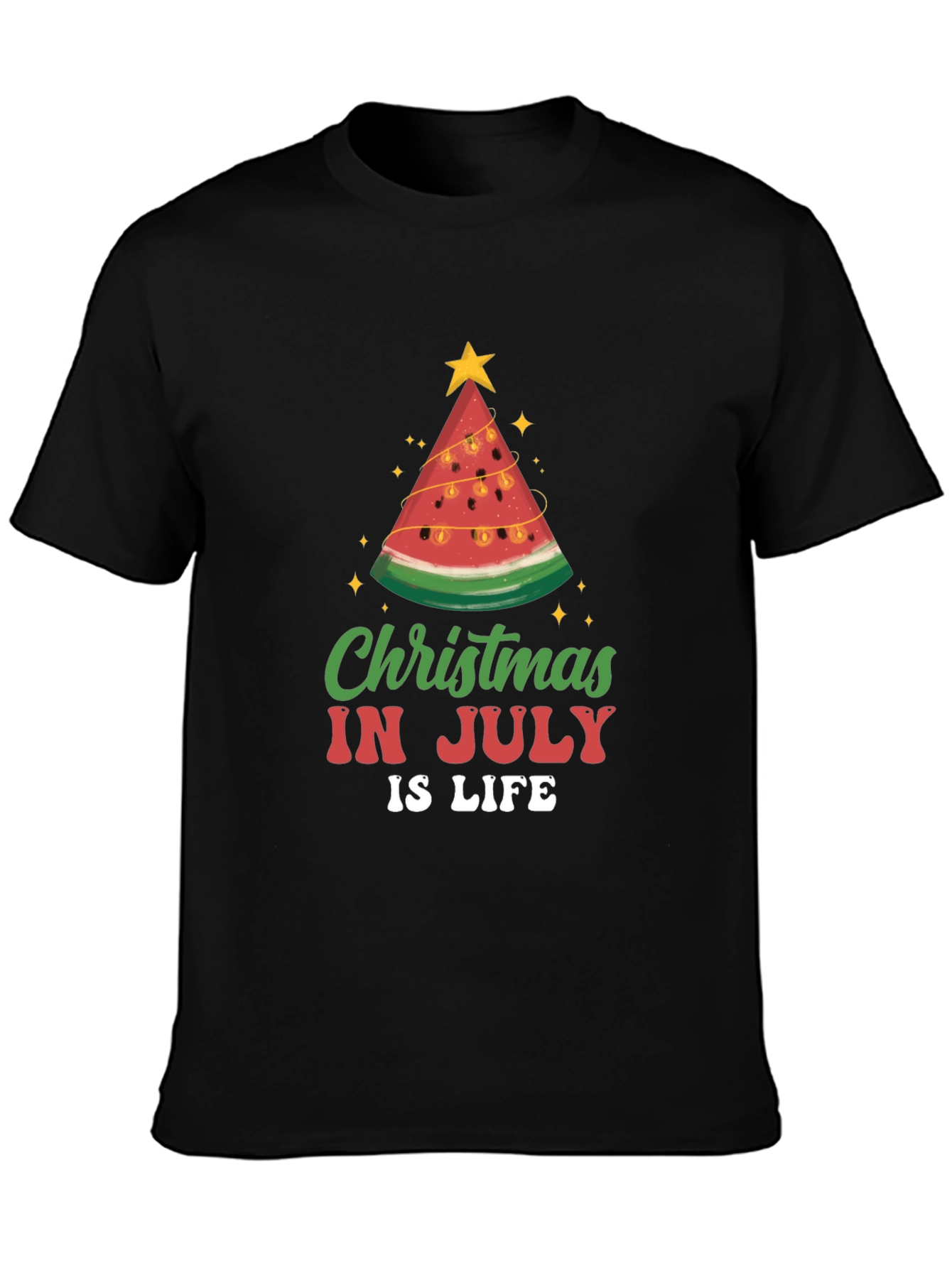 Christmas in July T-Shirt - Watermelon Tree Tee