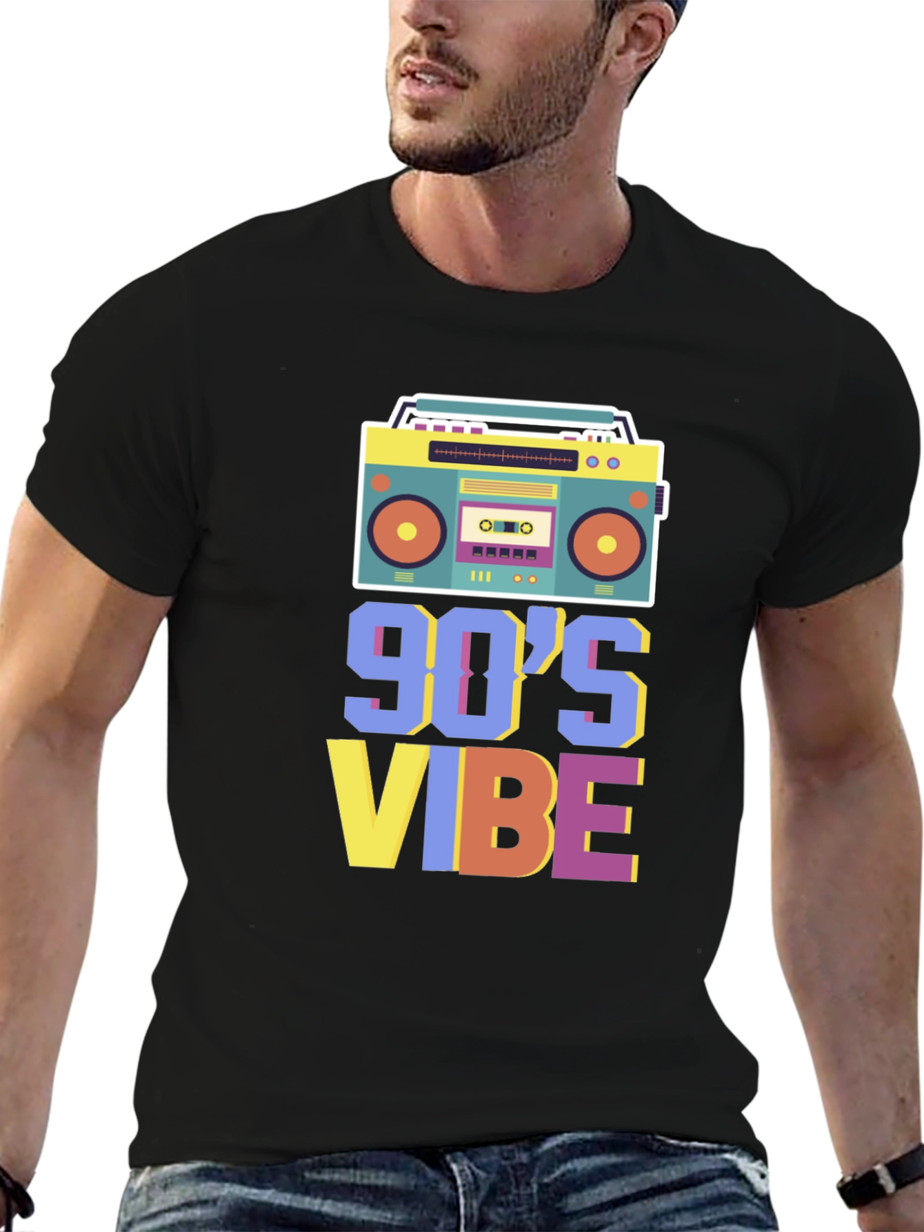 Retro 90s Vibe Graphic Tee