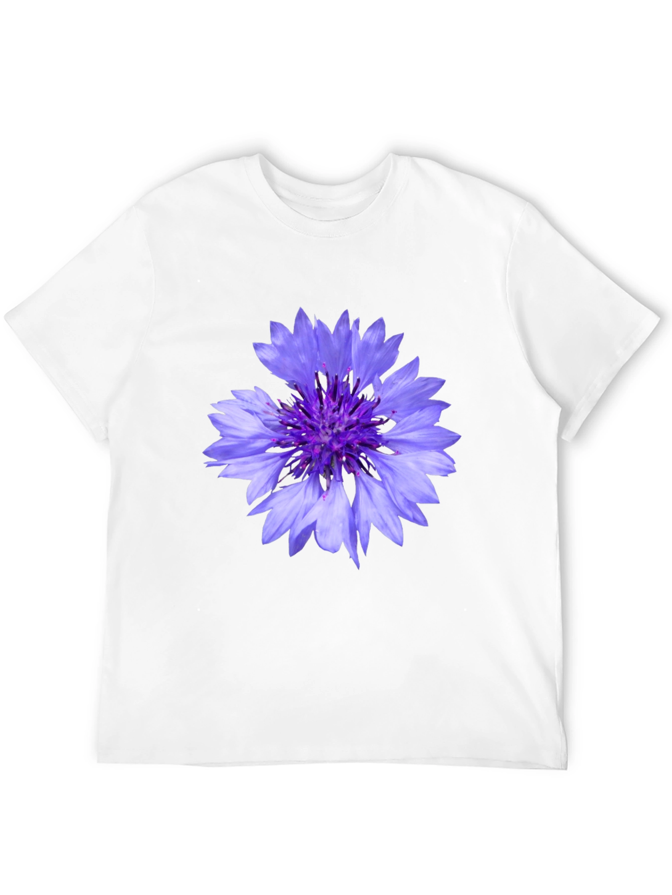 Floral Print Black T-Shirt - Stylish Mens Tee