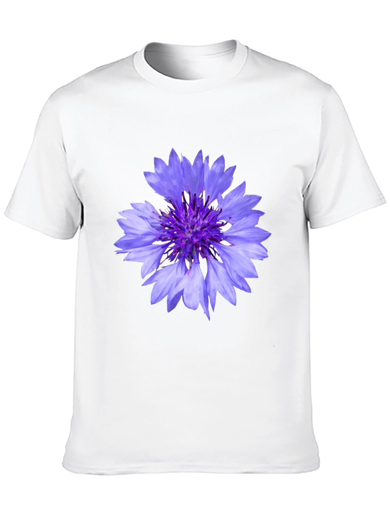 Floral Print Black T-Shirt - Stylish Mens Tee
