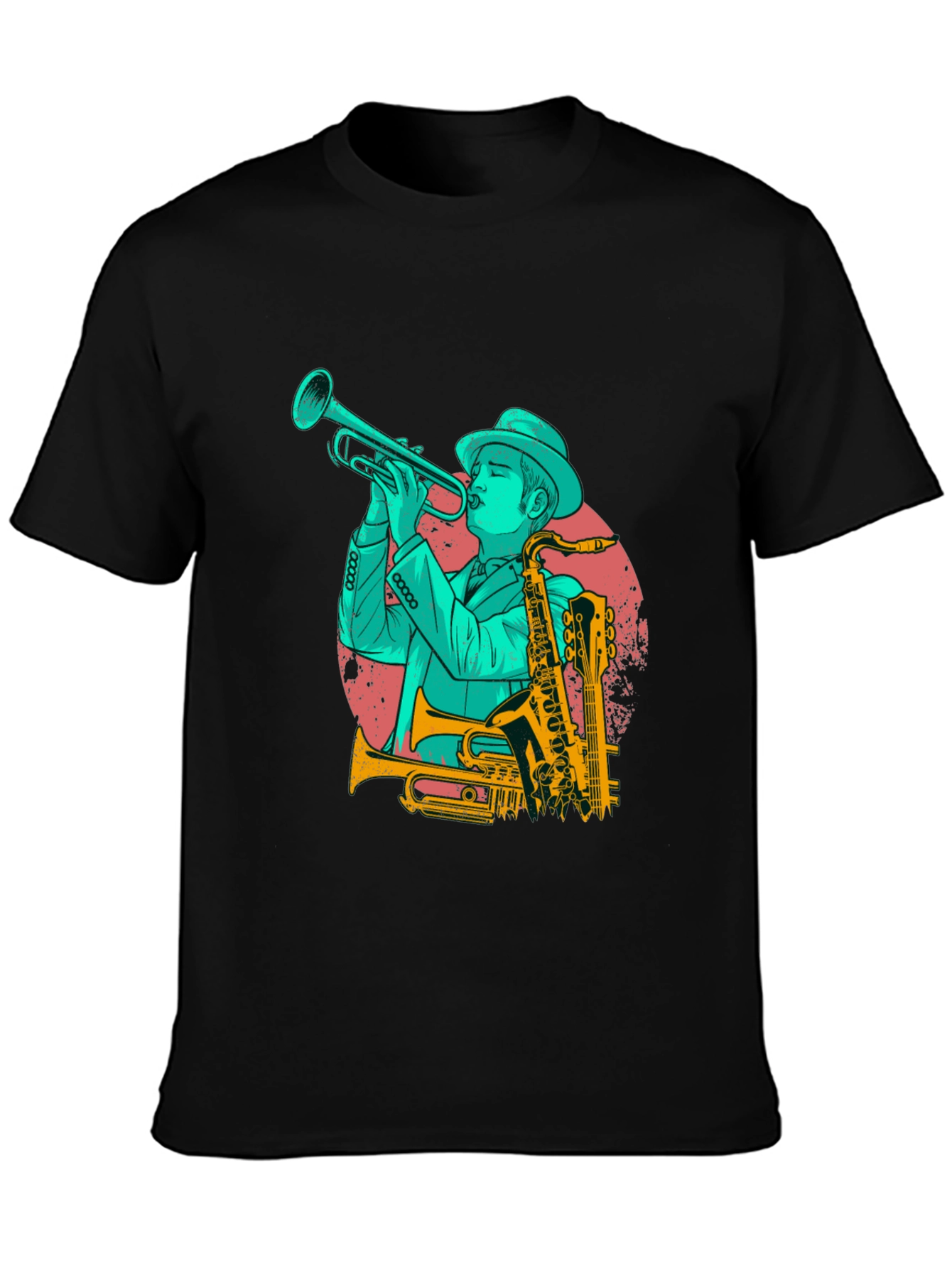 Jazz Musician Graphic Tee - Cool Music Lover Shirt