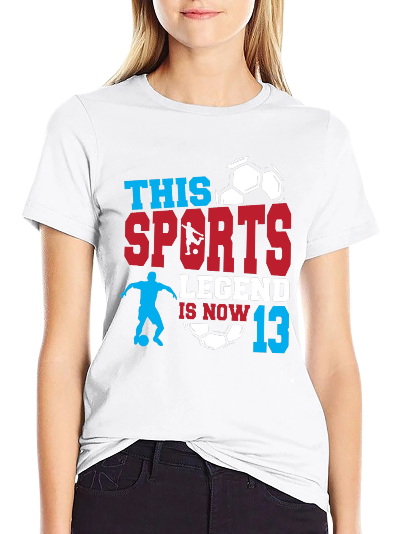 Sports Legend 13th Birthday Soccer T-Shirt