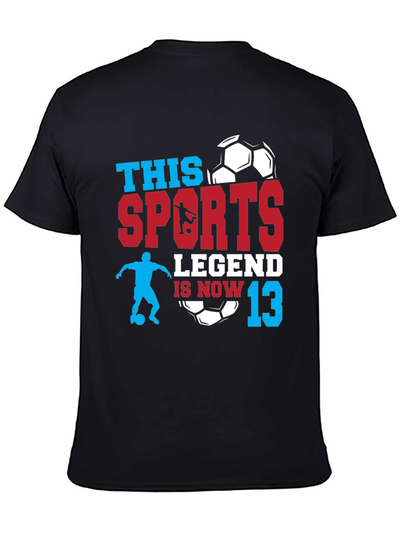 Sports Legend 13th Birthday Soccer T-Shirt