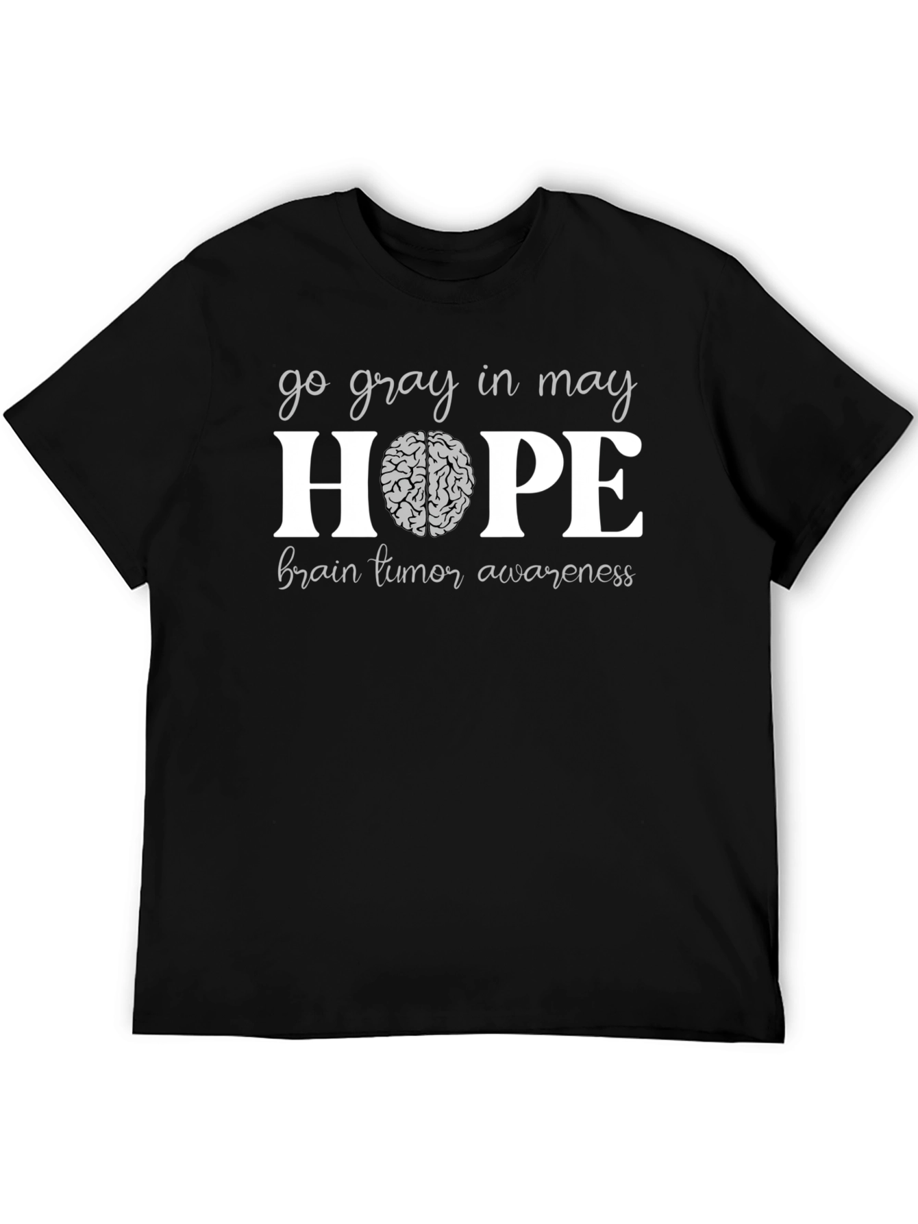 Go Gray in May Brain Tumor Awareness T-Shirt