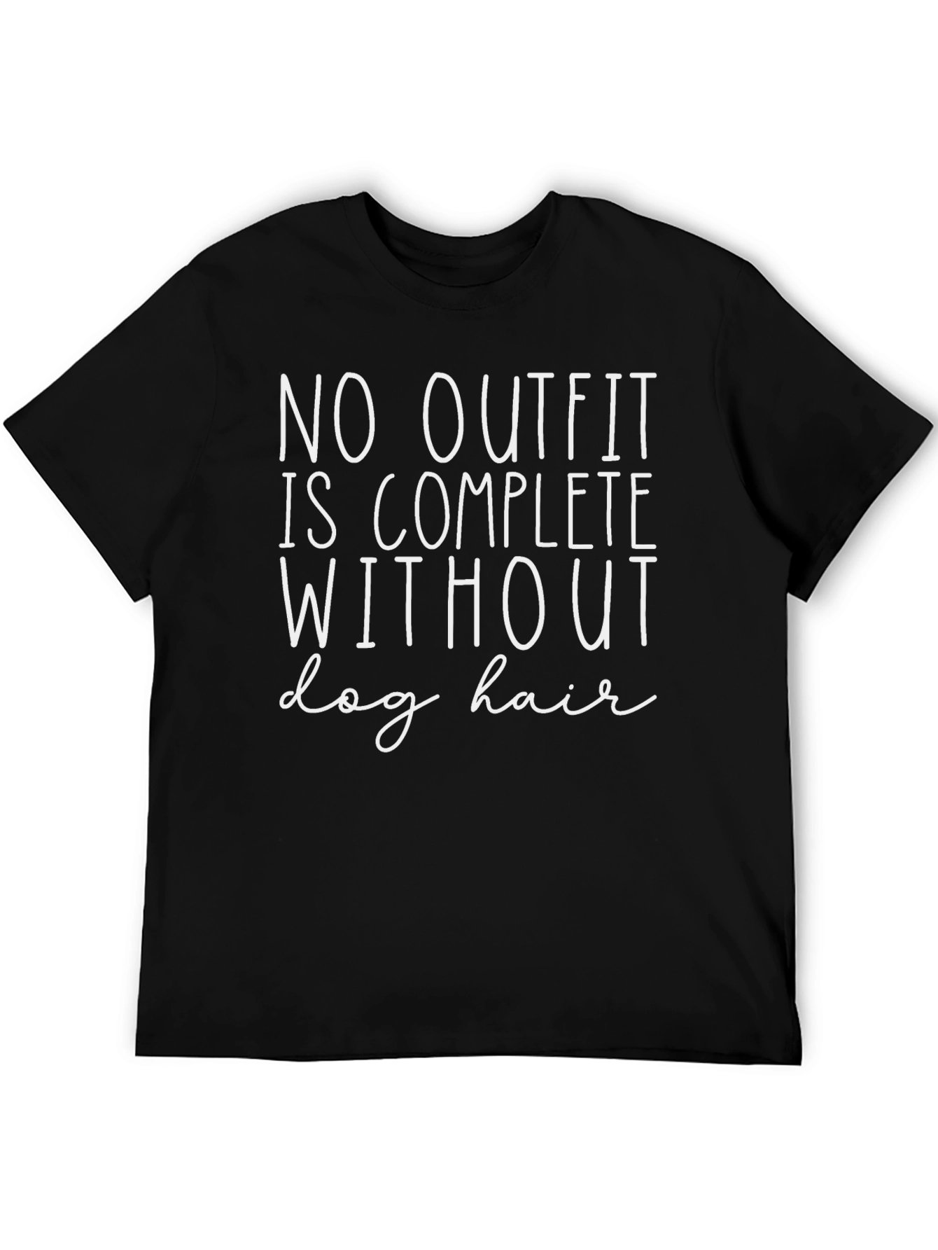 Dog Hair T-Shirt - Complete Outfit