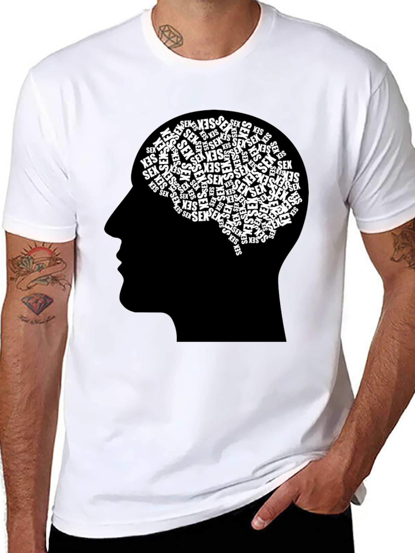 Brain Sex T-Shirt -  Unique Graphic Tee