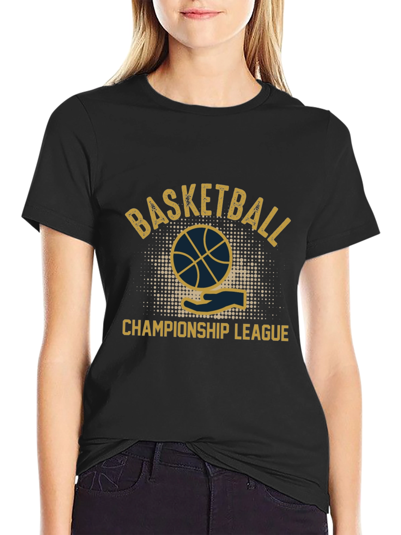 Basketball Championship League Graphic T-Shirt