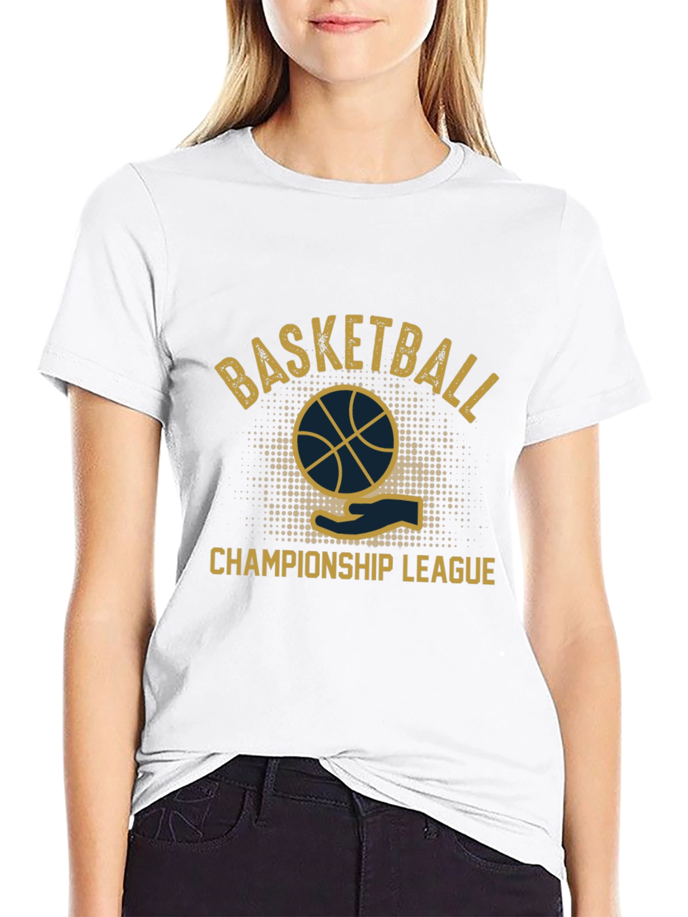 Basketball Championship League Graphic T-Shirt