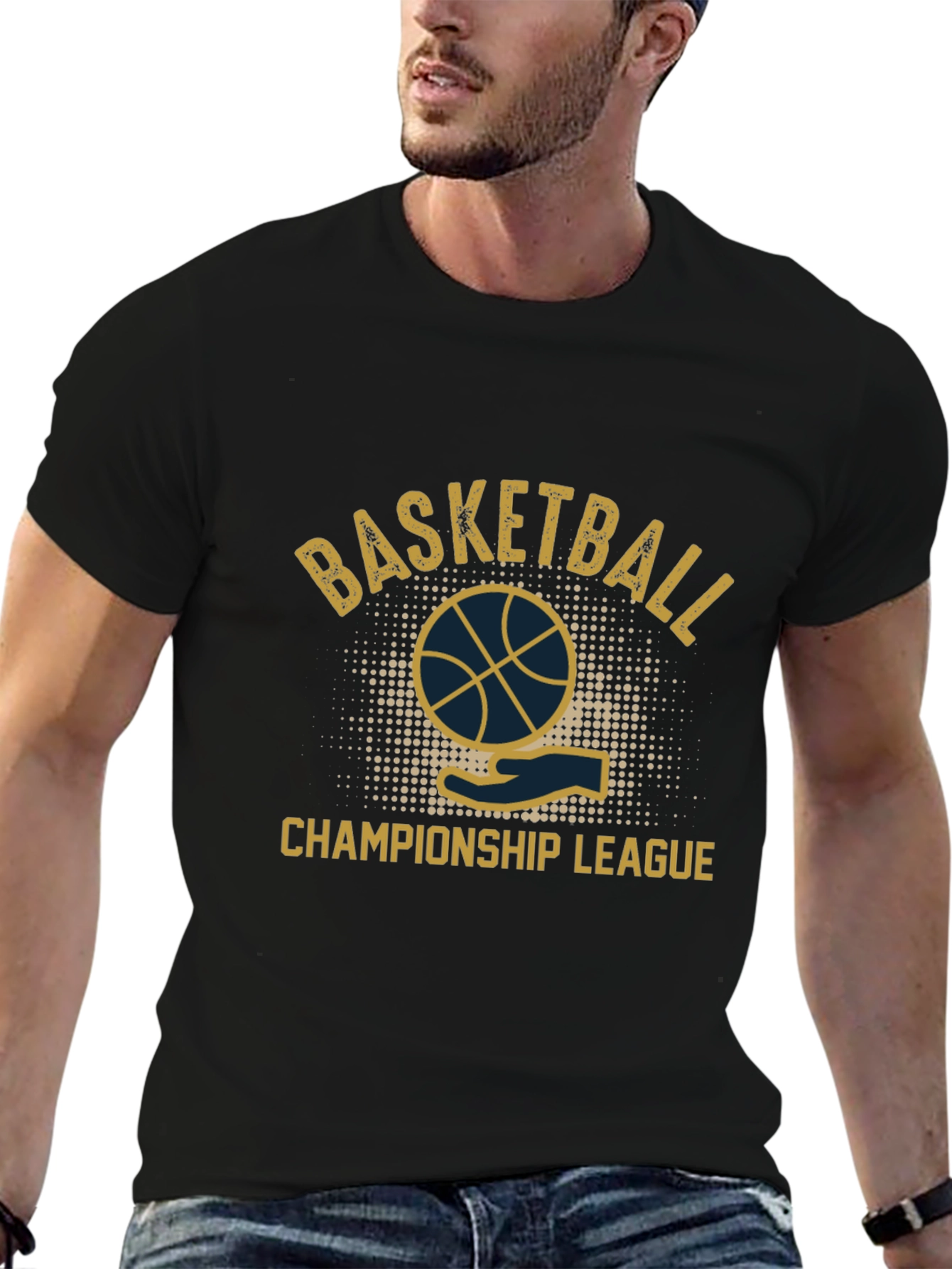 Basketball Championship League Graphic T-Shirt
