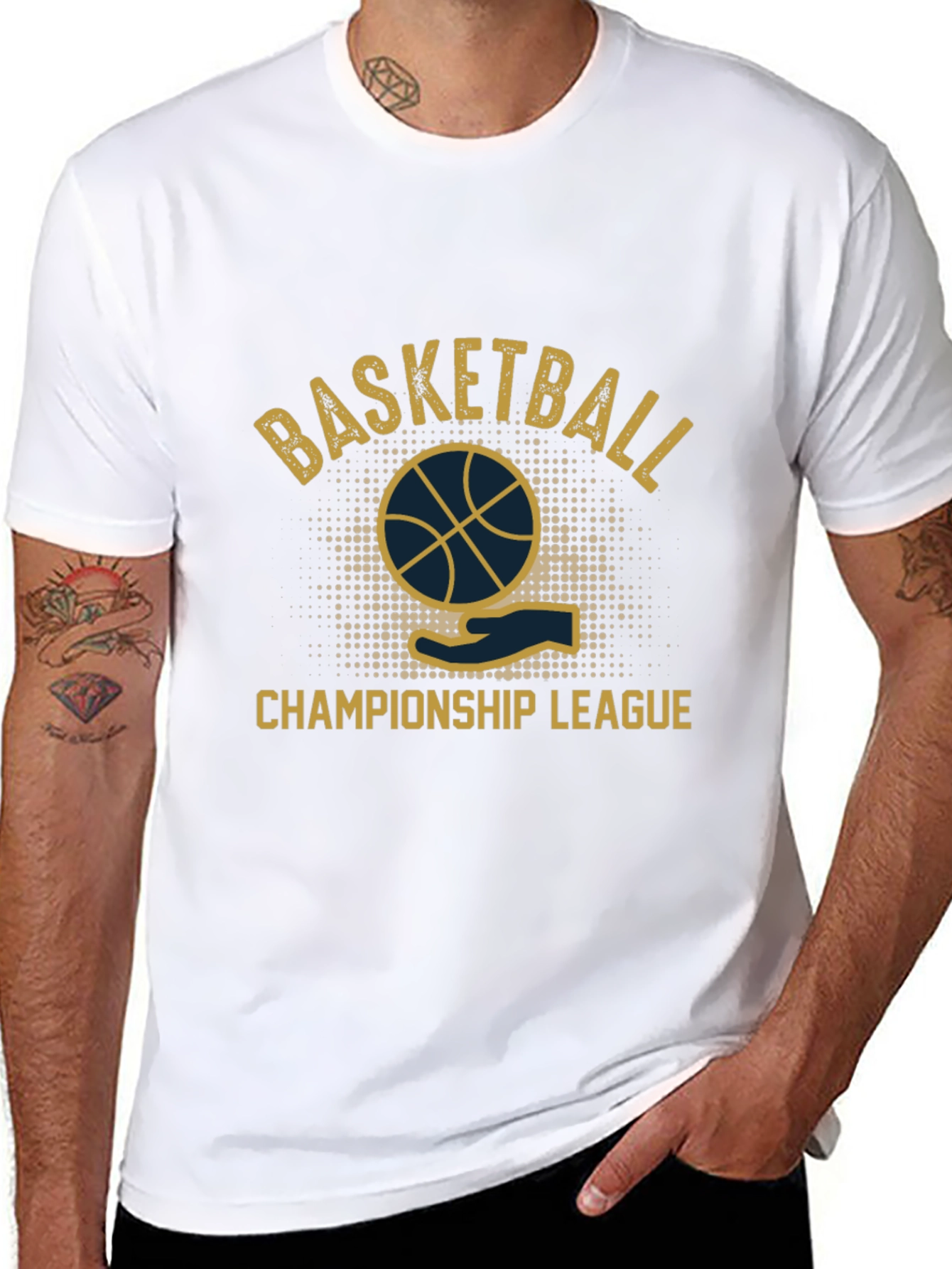 Basketball Championship League Graphic T-Shirt