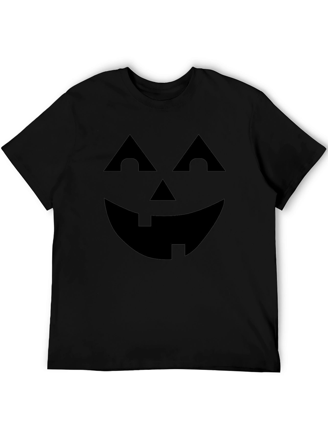 Halloween Pumpkin Face Graphic Tee