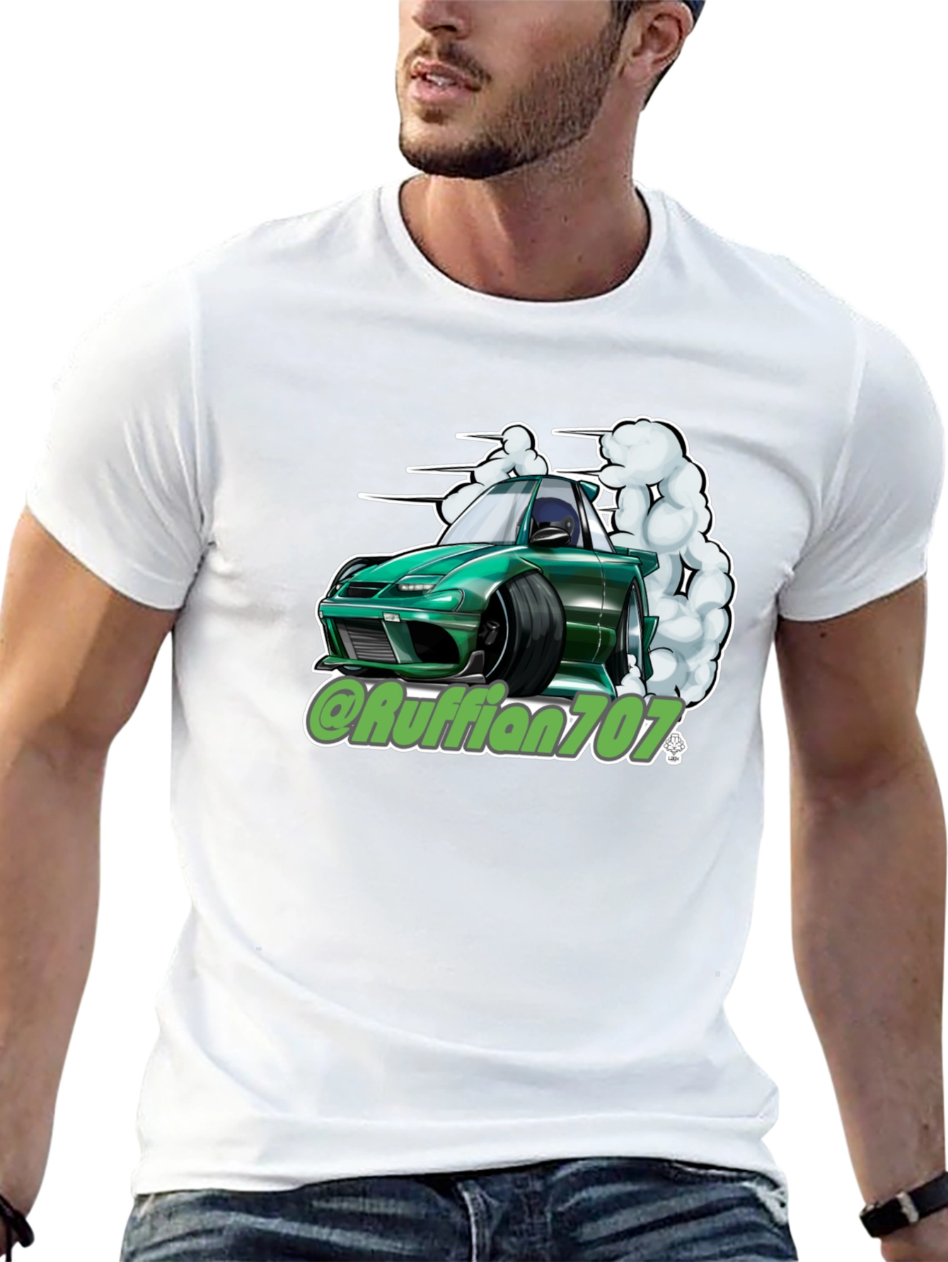 Car Drift T-Shirt - Ruffian707 Design