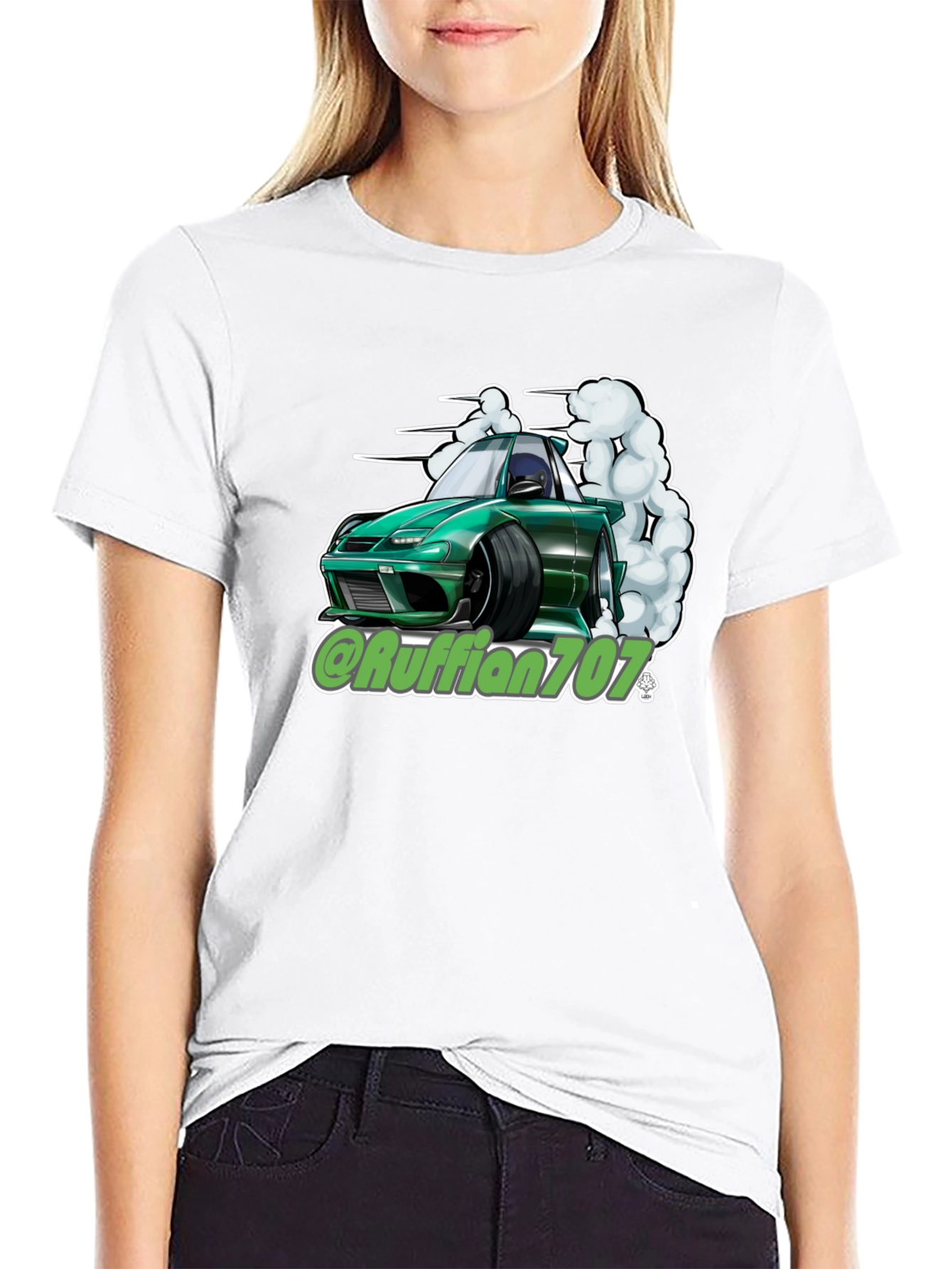 Car Drift T-Shirt - Ruffian707 Design