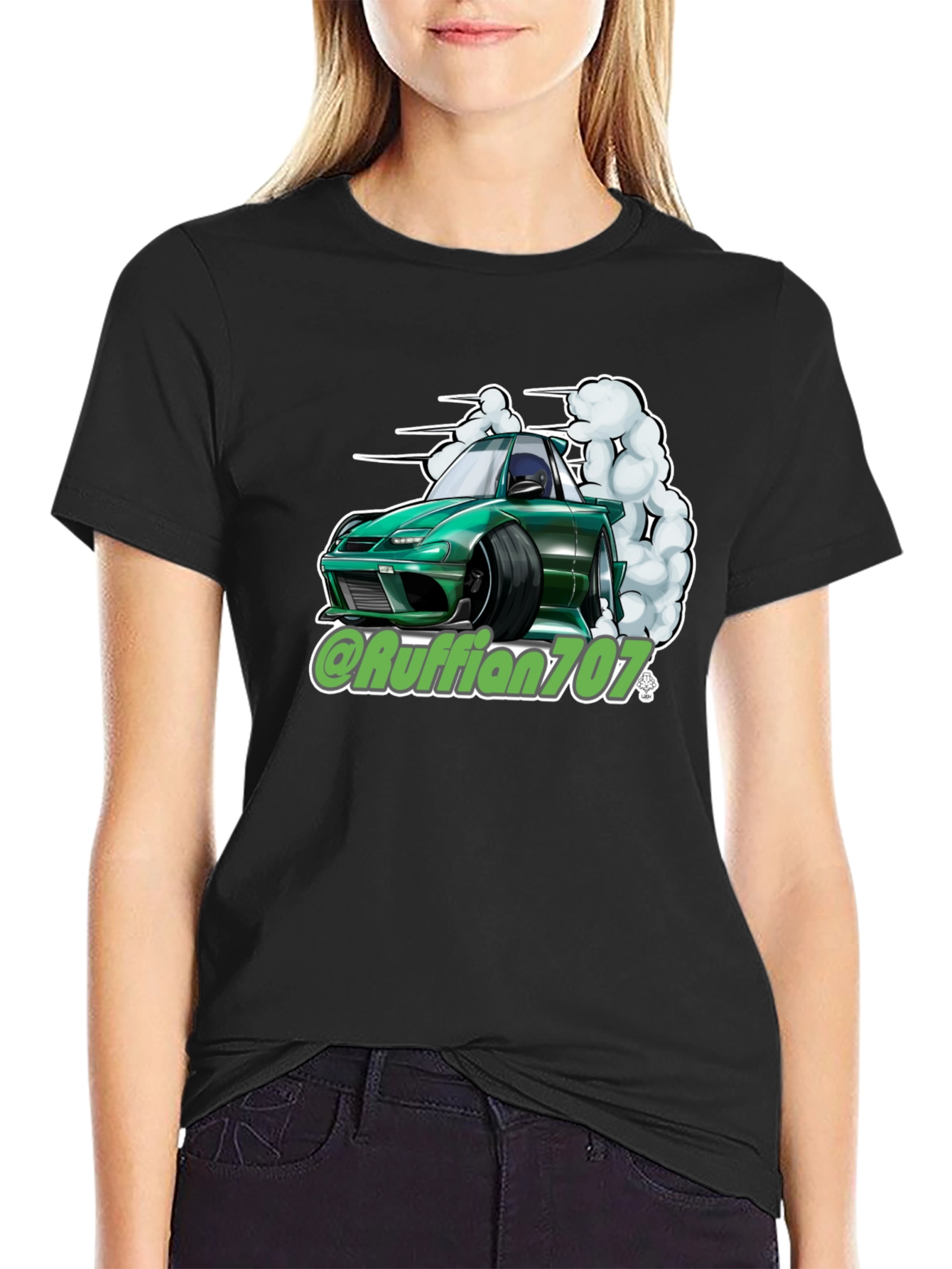 Car Drift T-Shirt - Ruffian707 Design