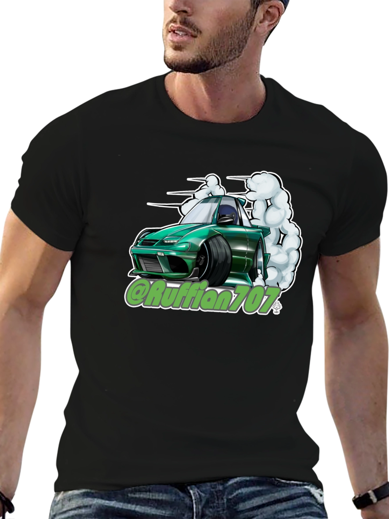 Car Drift T-Shirt - Ruffian707 Design