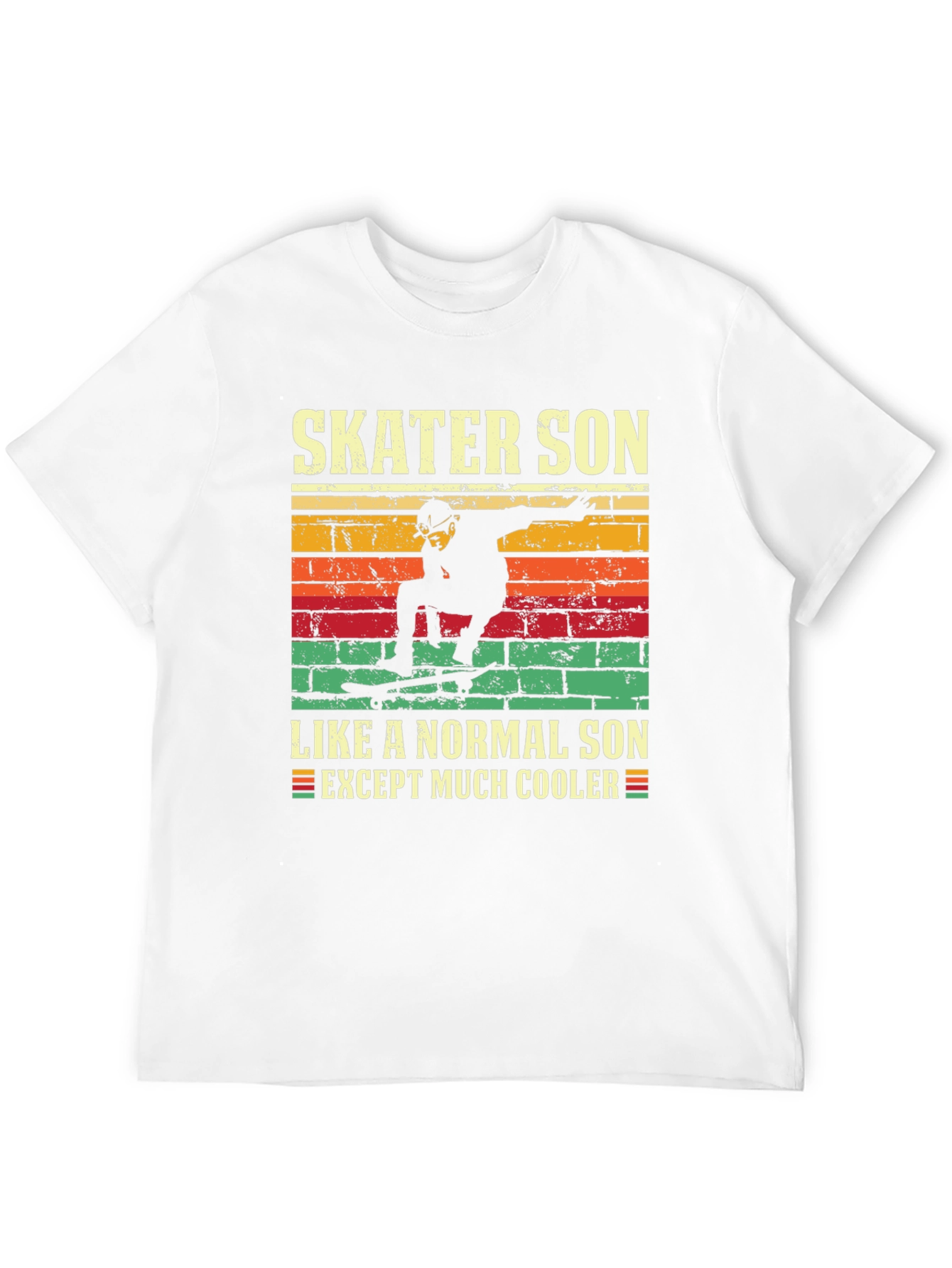 Skater Son Graphic T-Shirt - Cool Unique Design