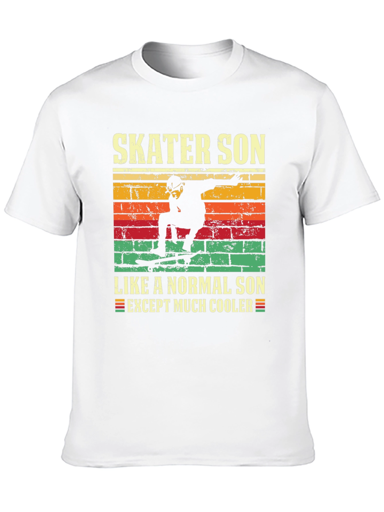 Skater Son Graphic T-Shirt - Cool Unique Design
