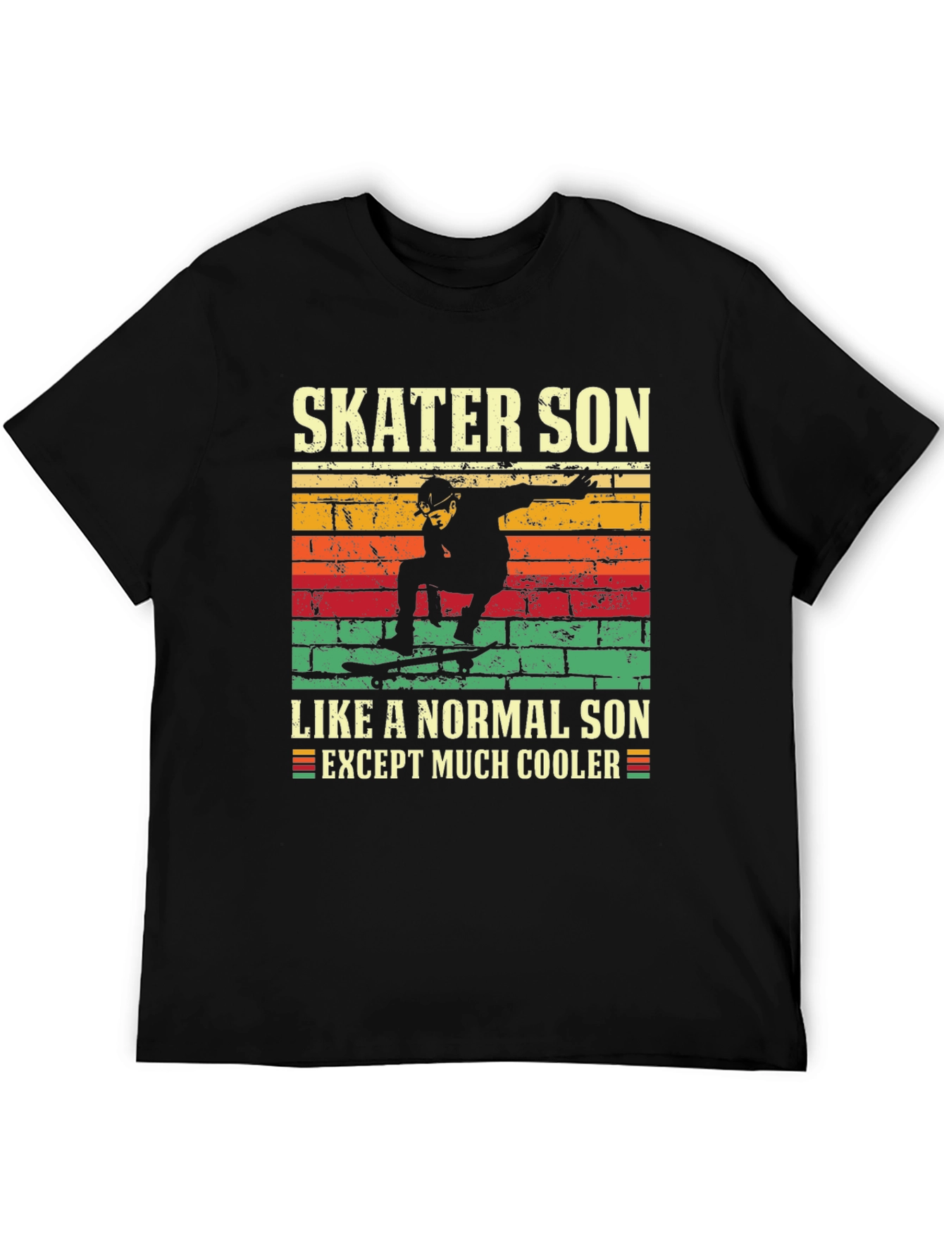 Skater Son Graphic T-Shirt - Cool Unique Design