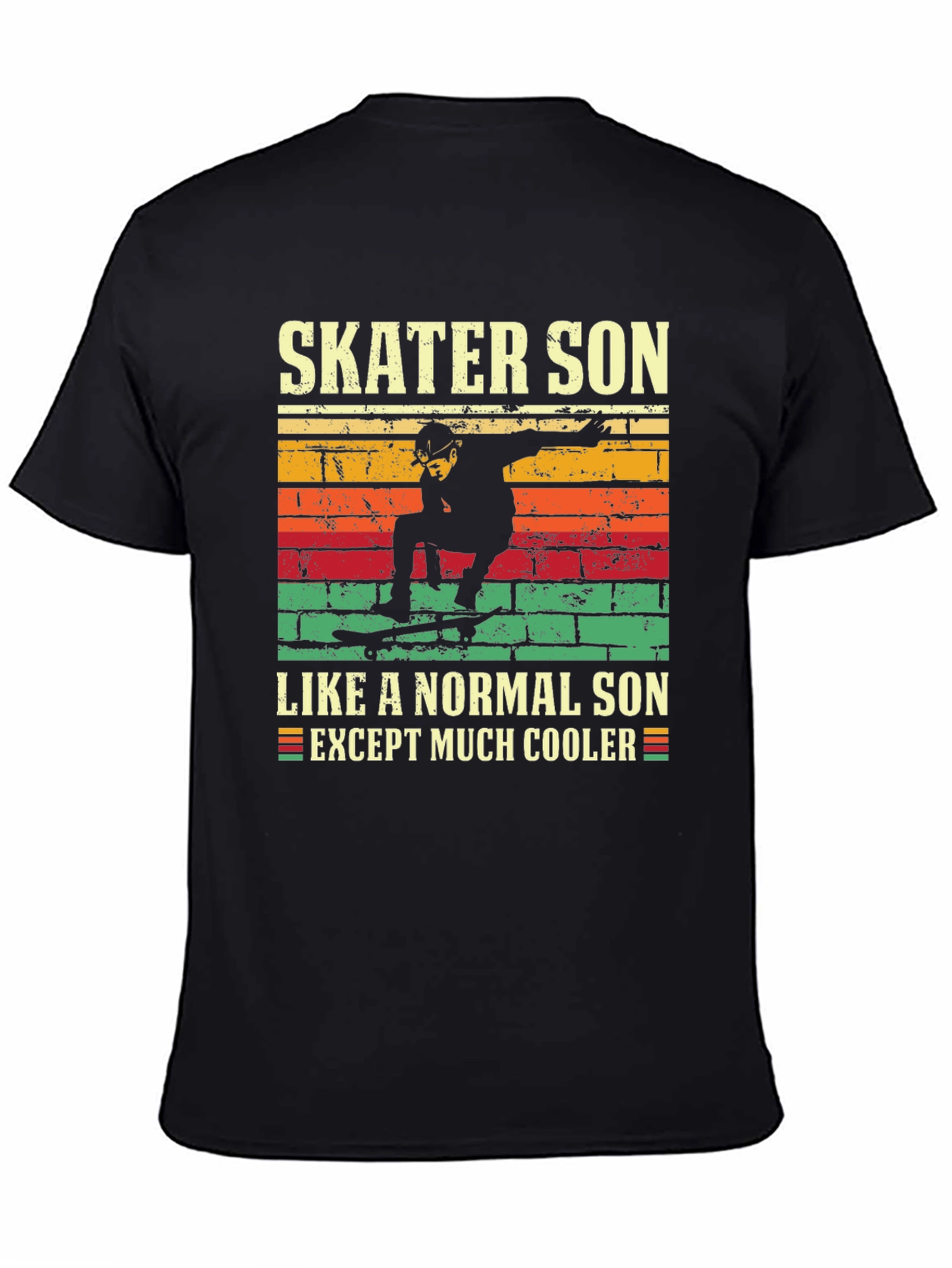 Skater Son Graphic T-Shirt - Cool Unique Design