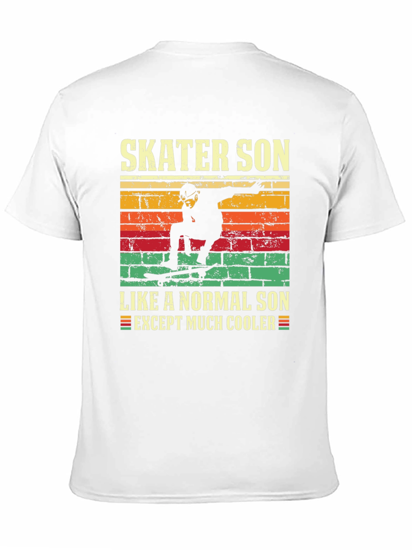 Skater Son Graphic T-Shirt - Cool Unique Design