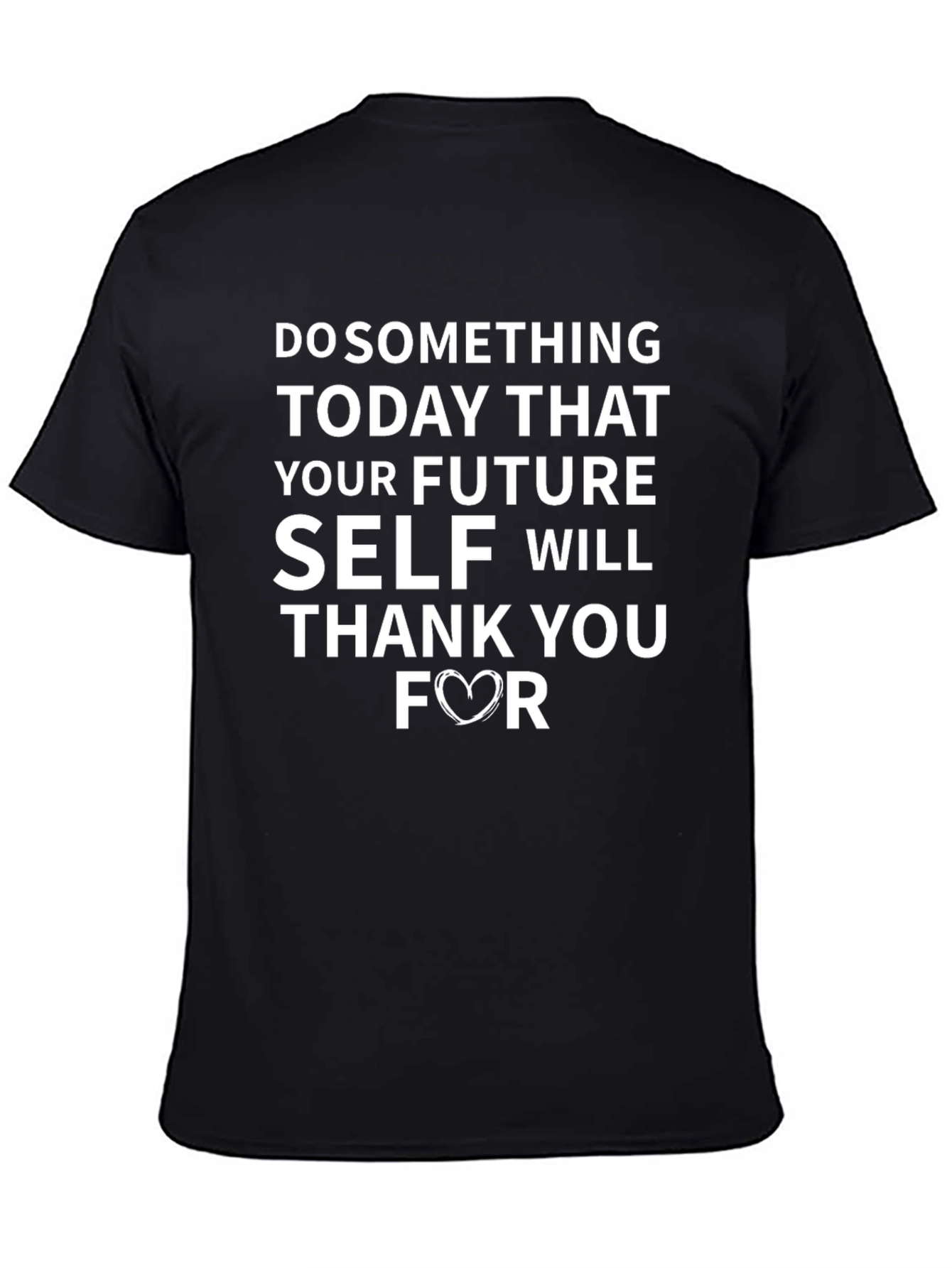 Inspirational Future Self T-Shirt - Black