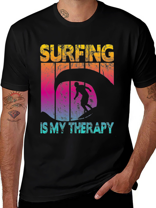 Surfing Therapy Graphic Tee