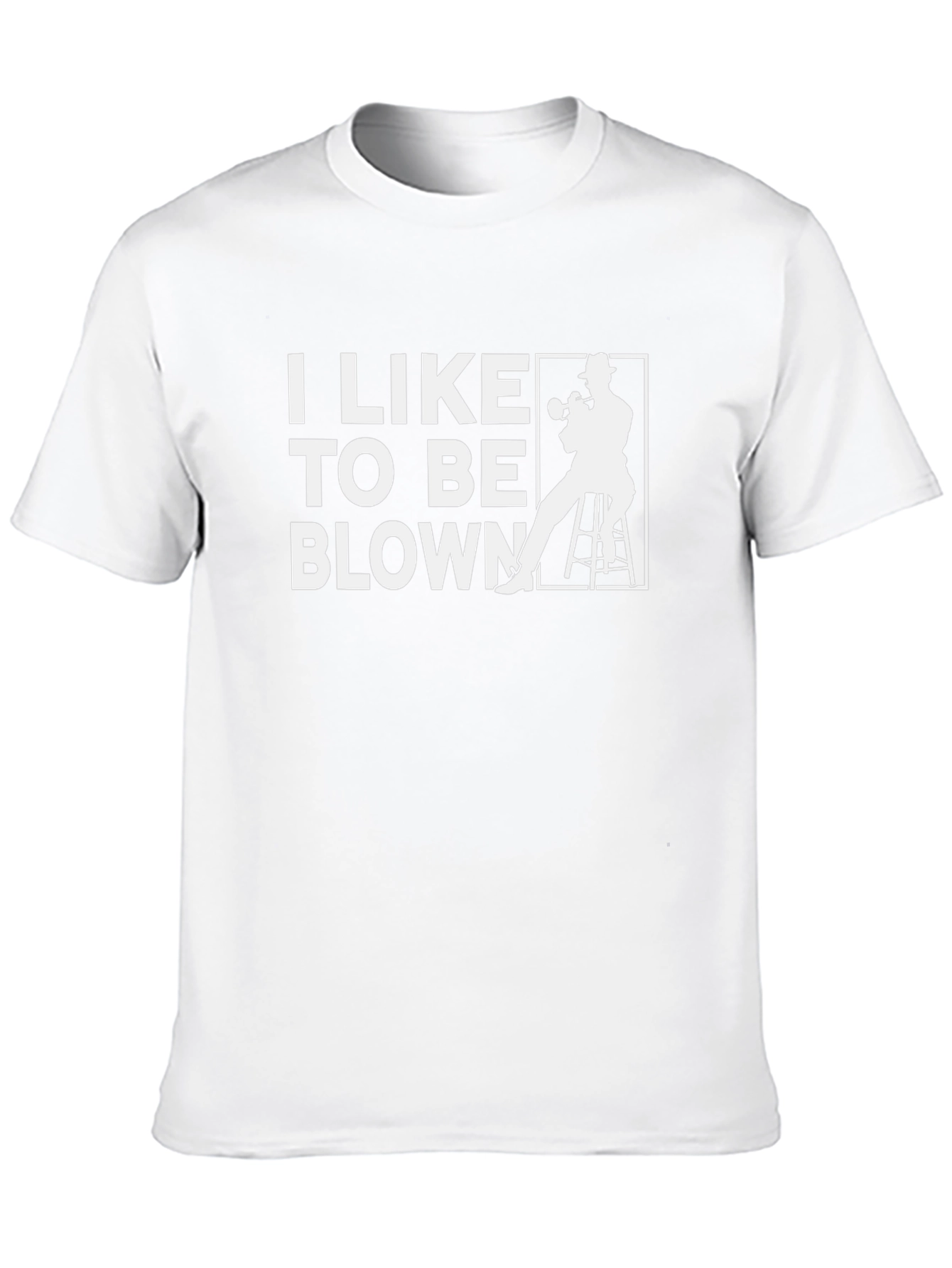 I Like to Be Blown Trumpet Player Graphic Tee