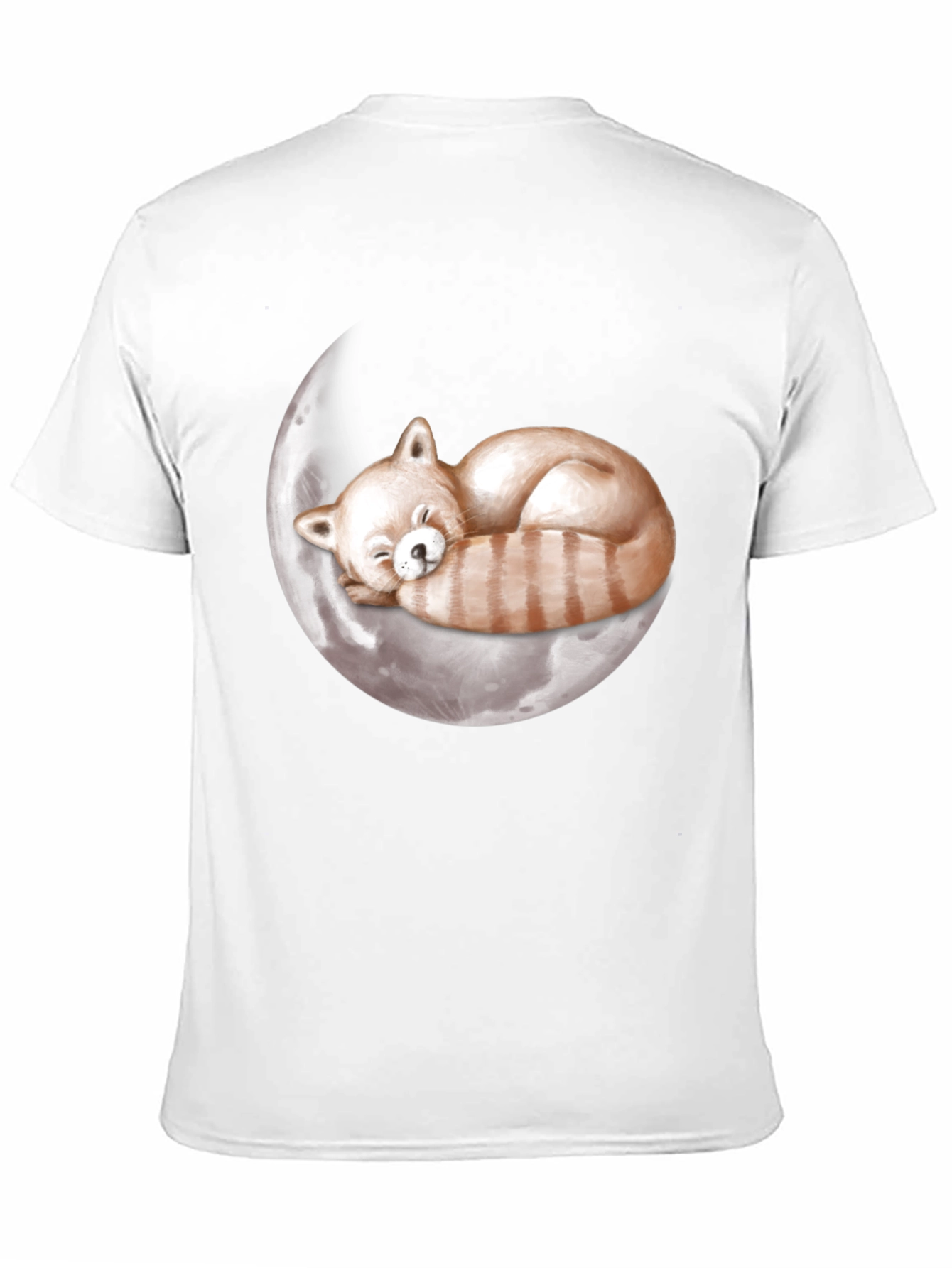 Red Panda Moon Sleep T-Shirt