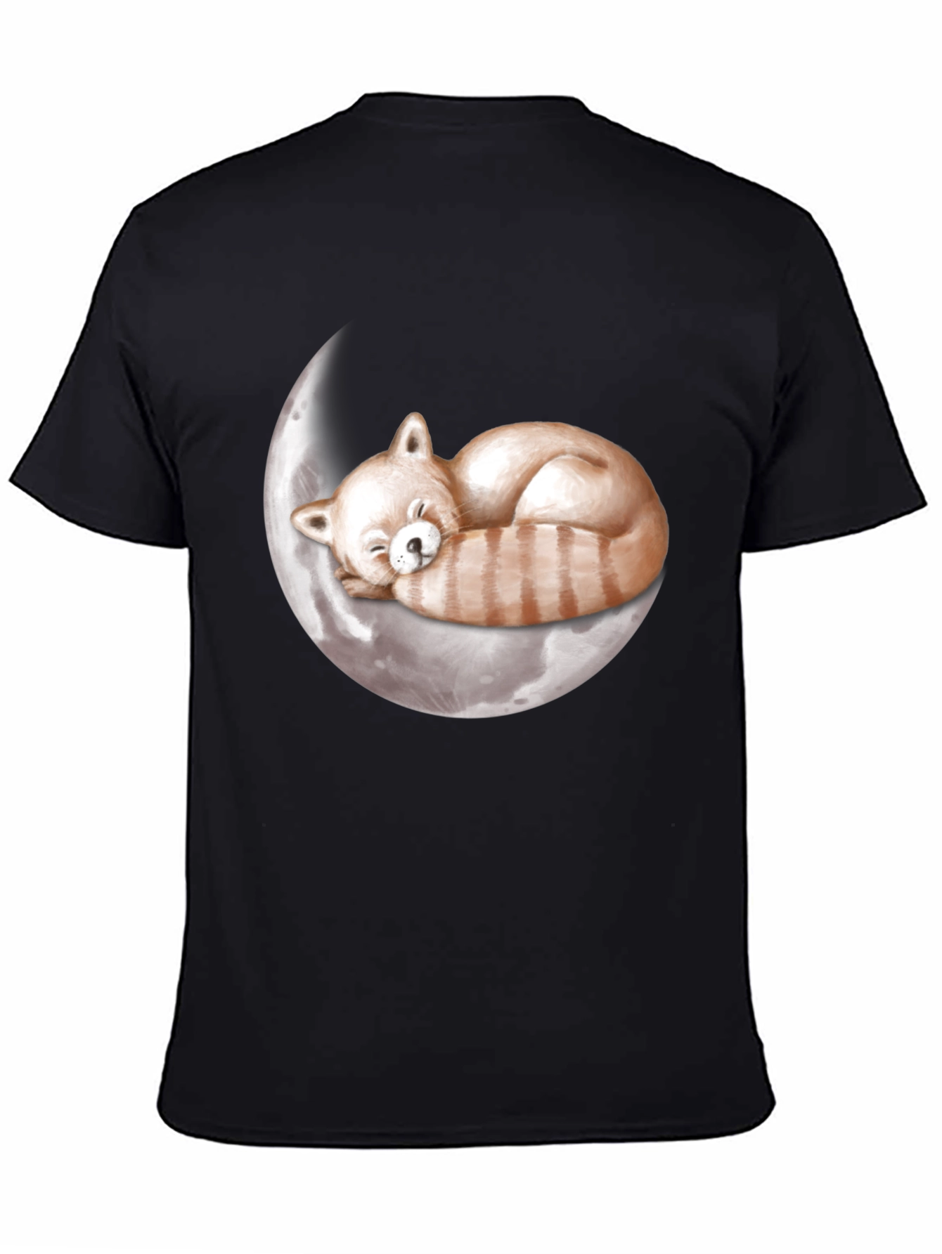 Red Panda Moon Sleep T-Shirt