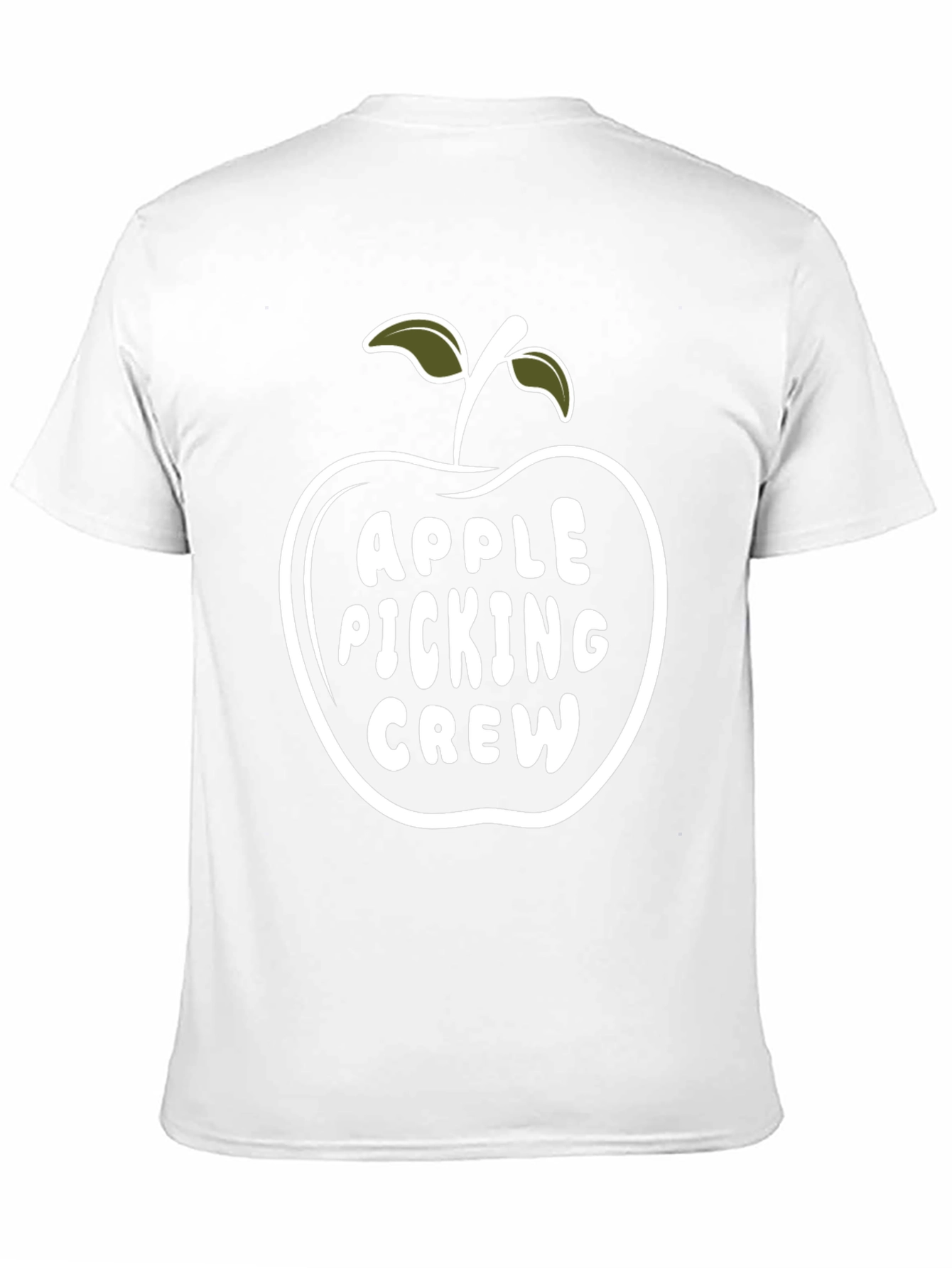 Apple Picking Crew Black T-Shirt