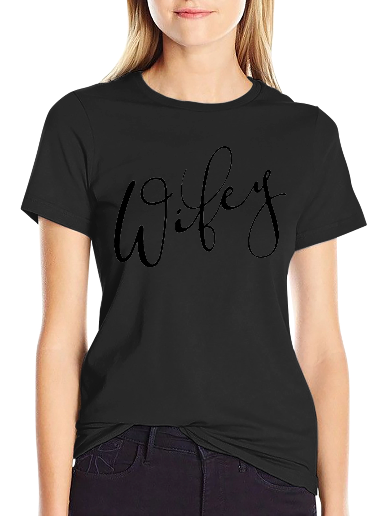 Wifey Graphic Tee - Casual Comfort