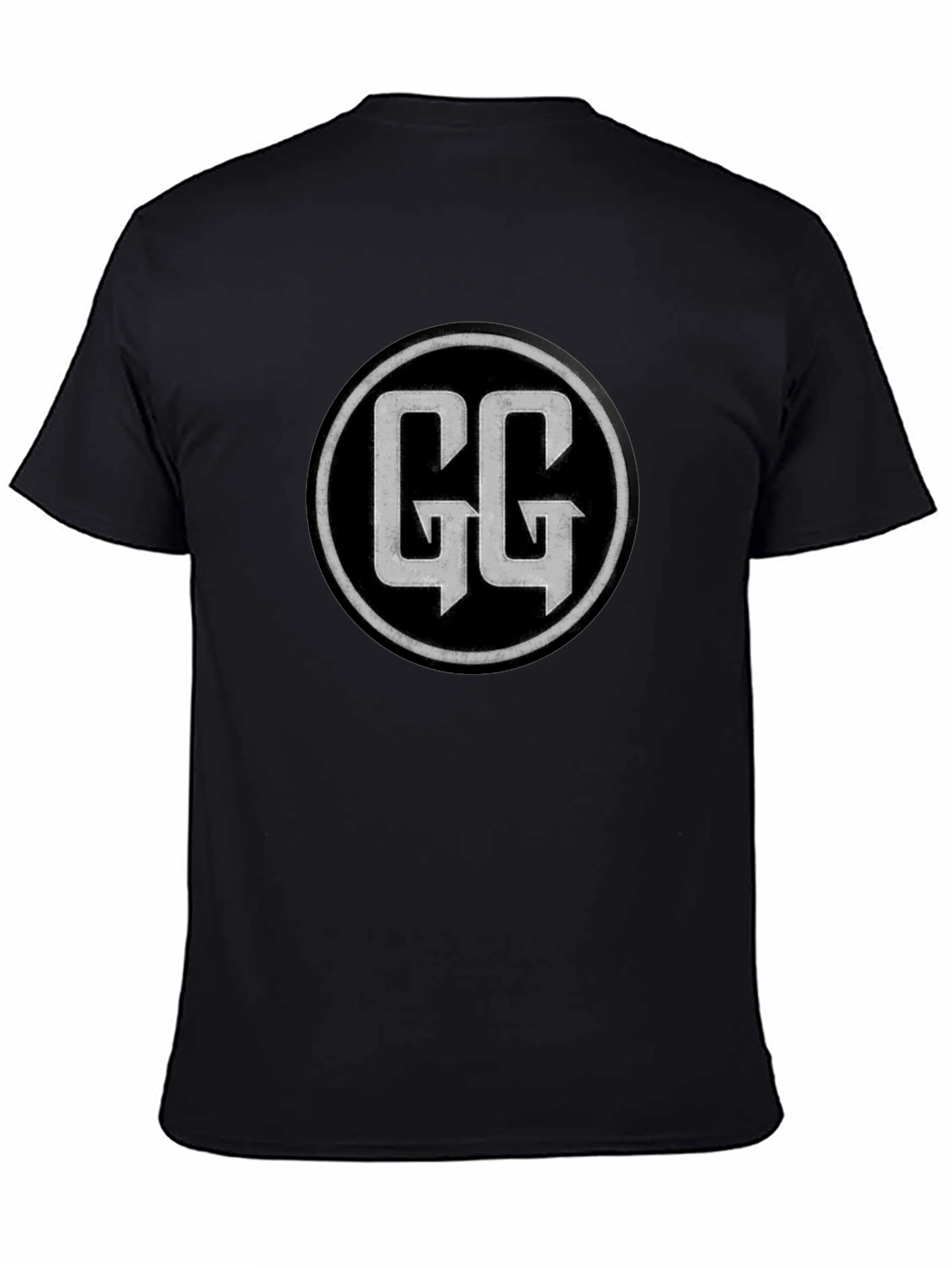 GG Logo Black T-Shirt: Gamer Style
