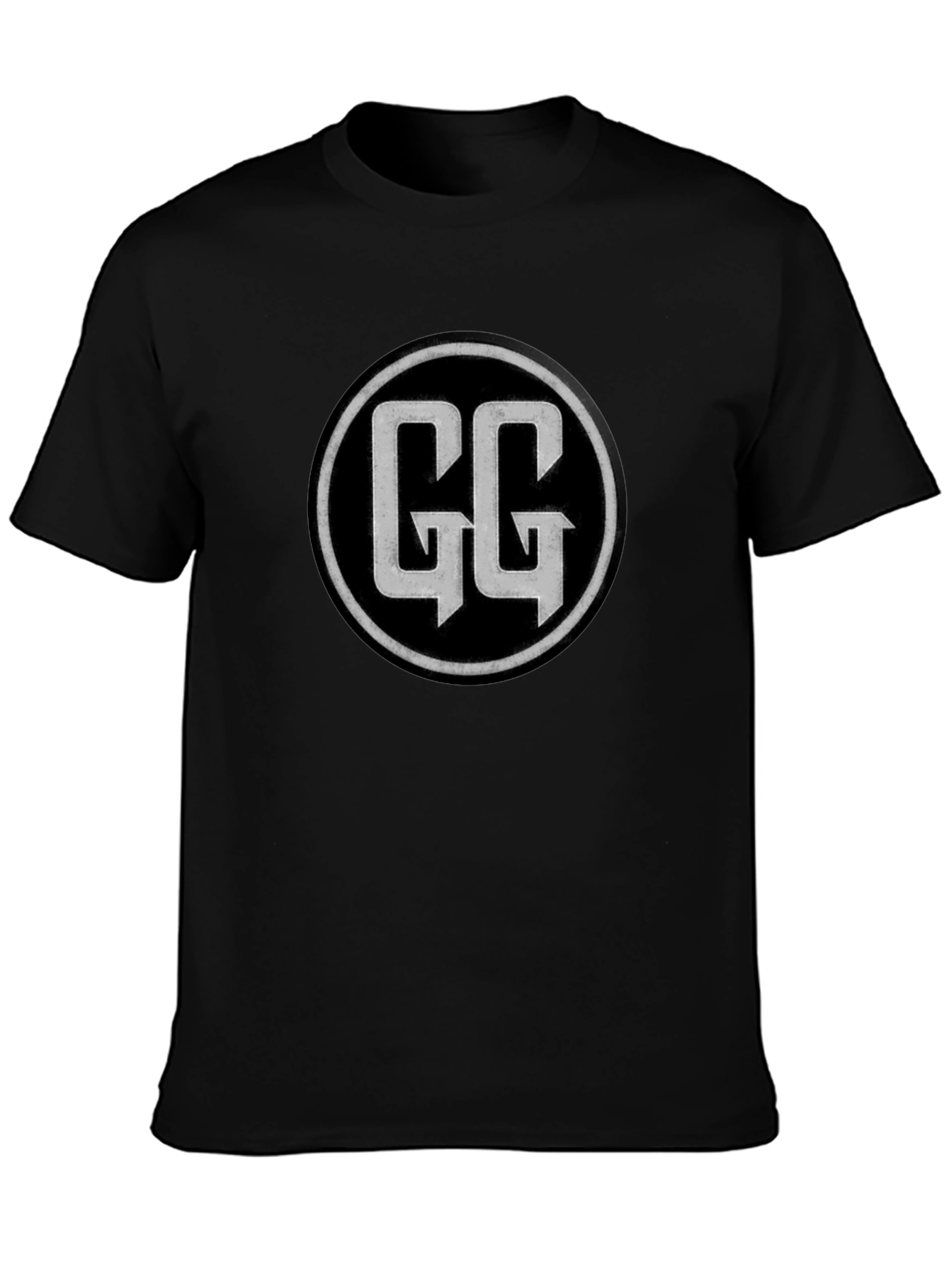 GG Logo Black T-Shirt: Gamer Style
