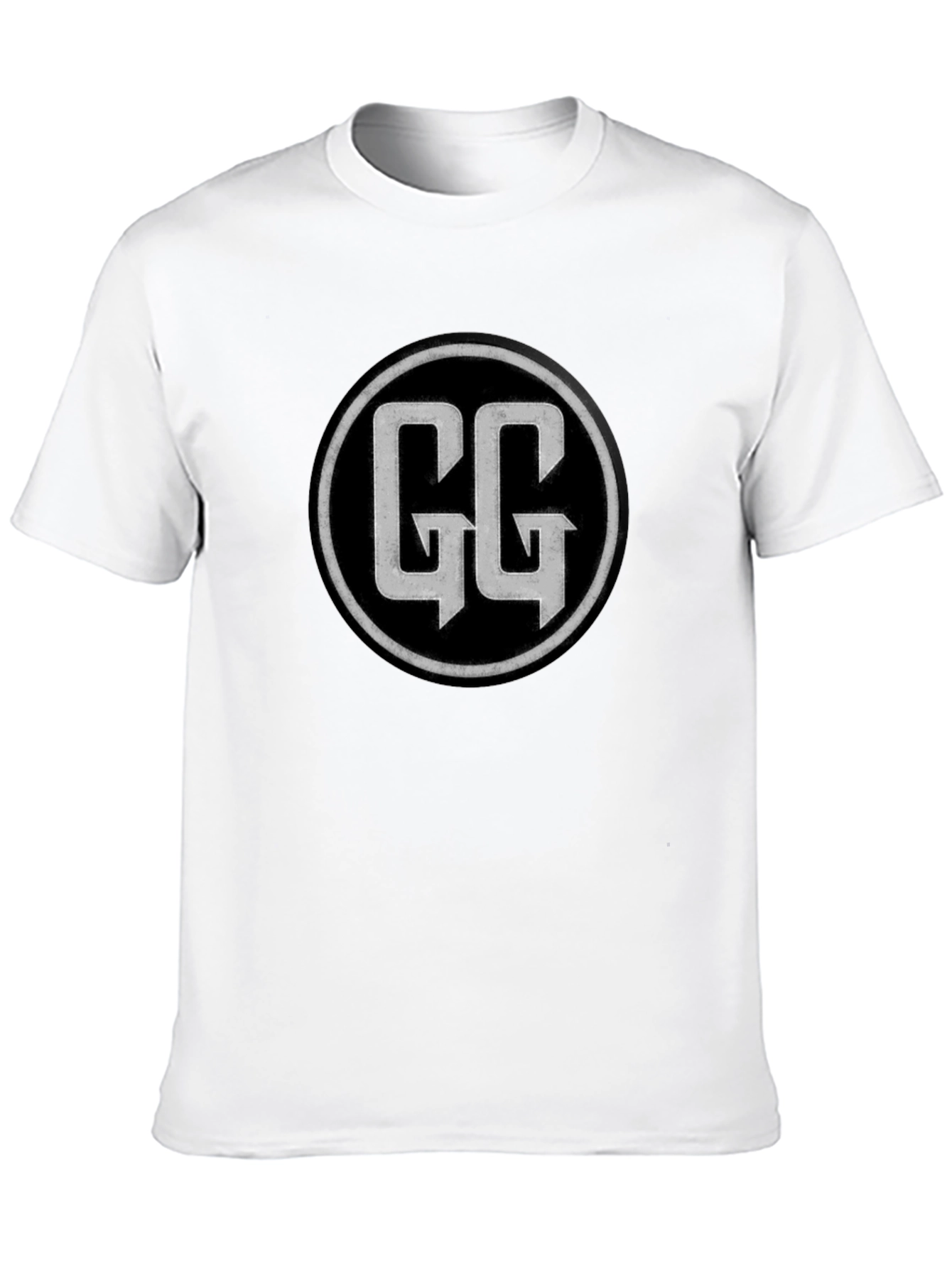 GG Logo Black T-Shirt: Gamer Style