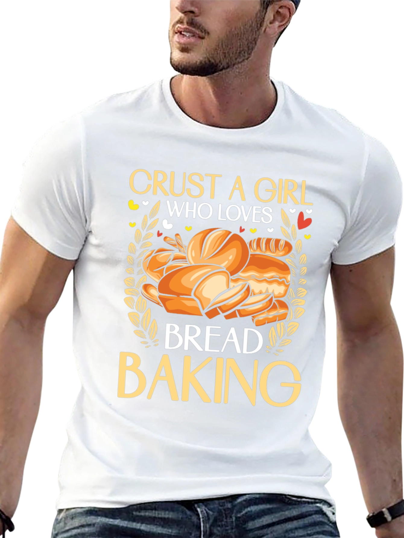 Crust a Girl Who Loves Bread Baking T-Shirt