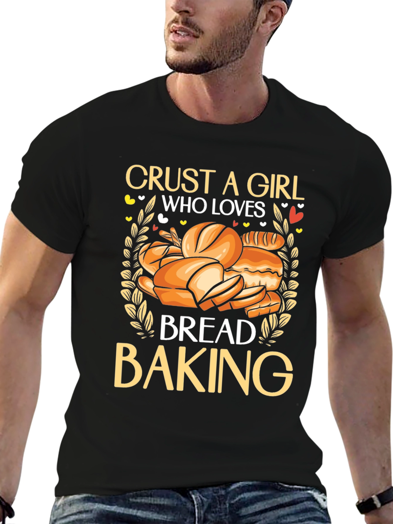 Crust a Girl Who Loves Bread Baking T-Shirt
