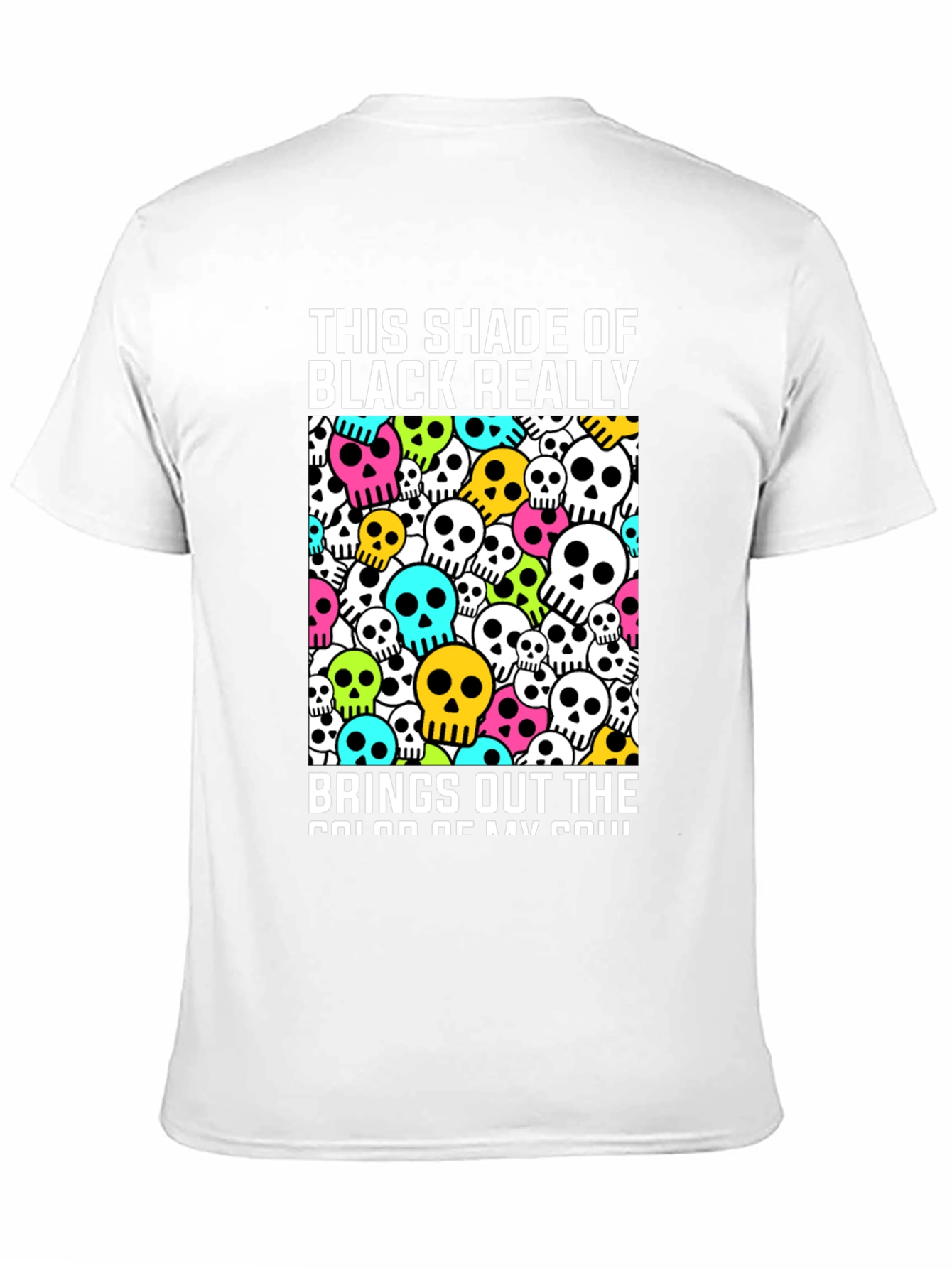 Skull Graphic T-Shirt - This Shade of Black