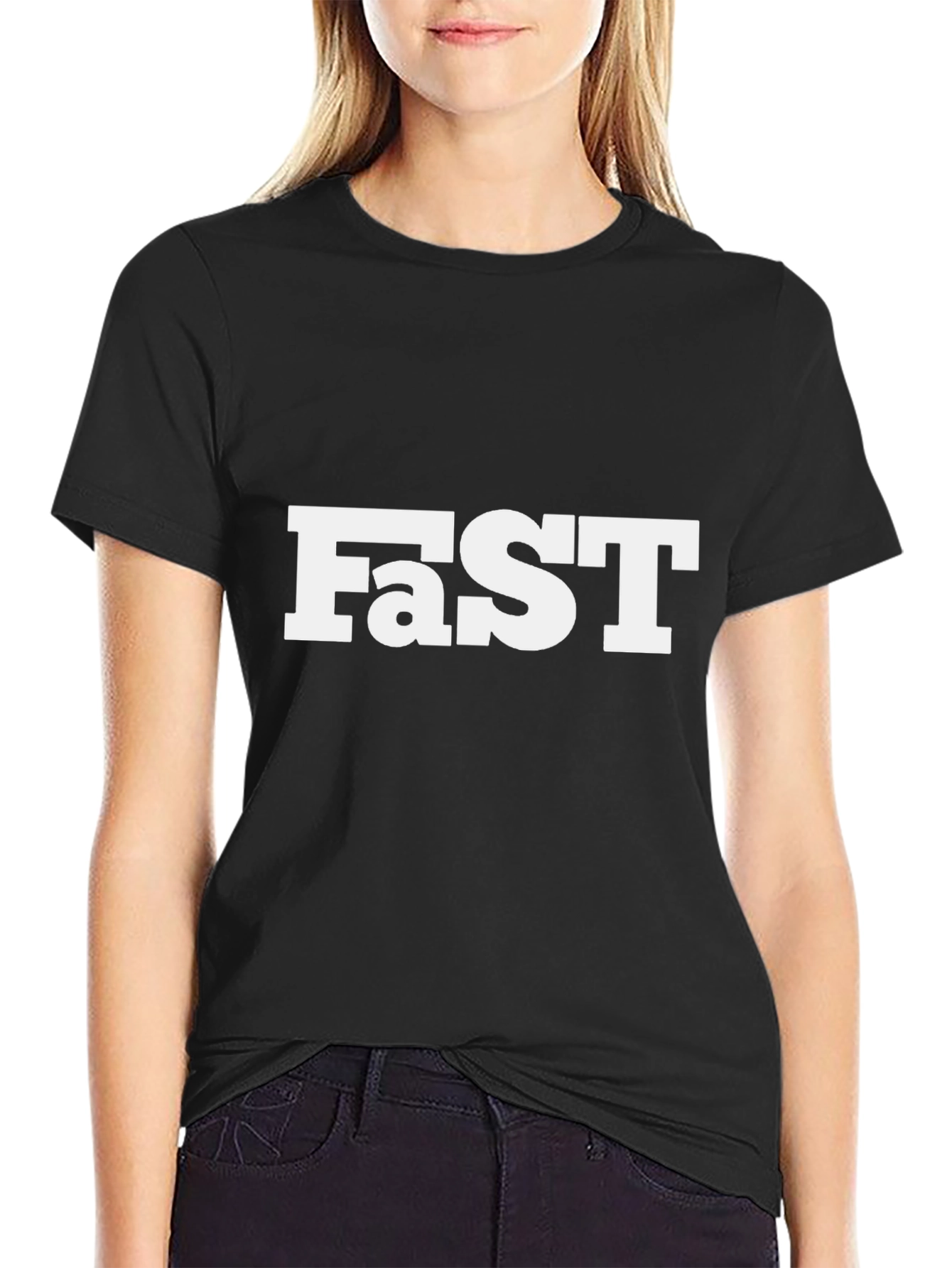 FAST Graphic T-Shirt - Bold Minimalist Design