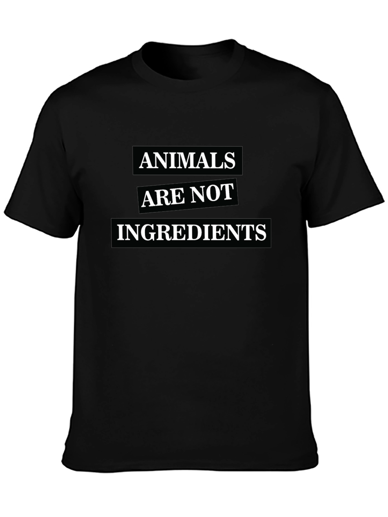 Vegan T-Shirt - Animals Are Not Ingredients