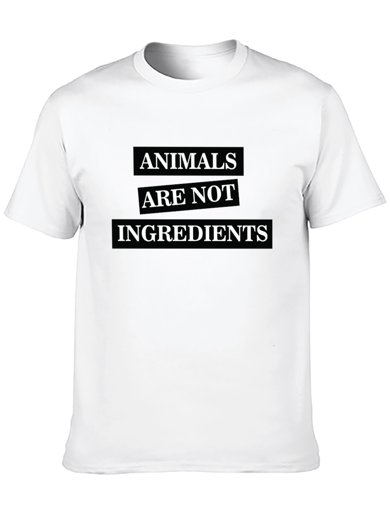 Vegan T-Shirt - Animals Are Not Ingredients