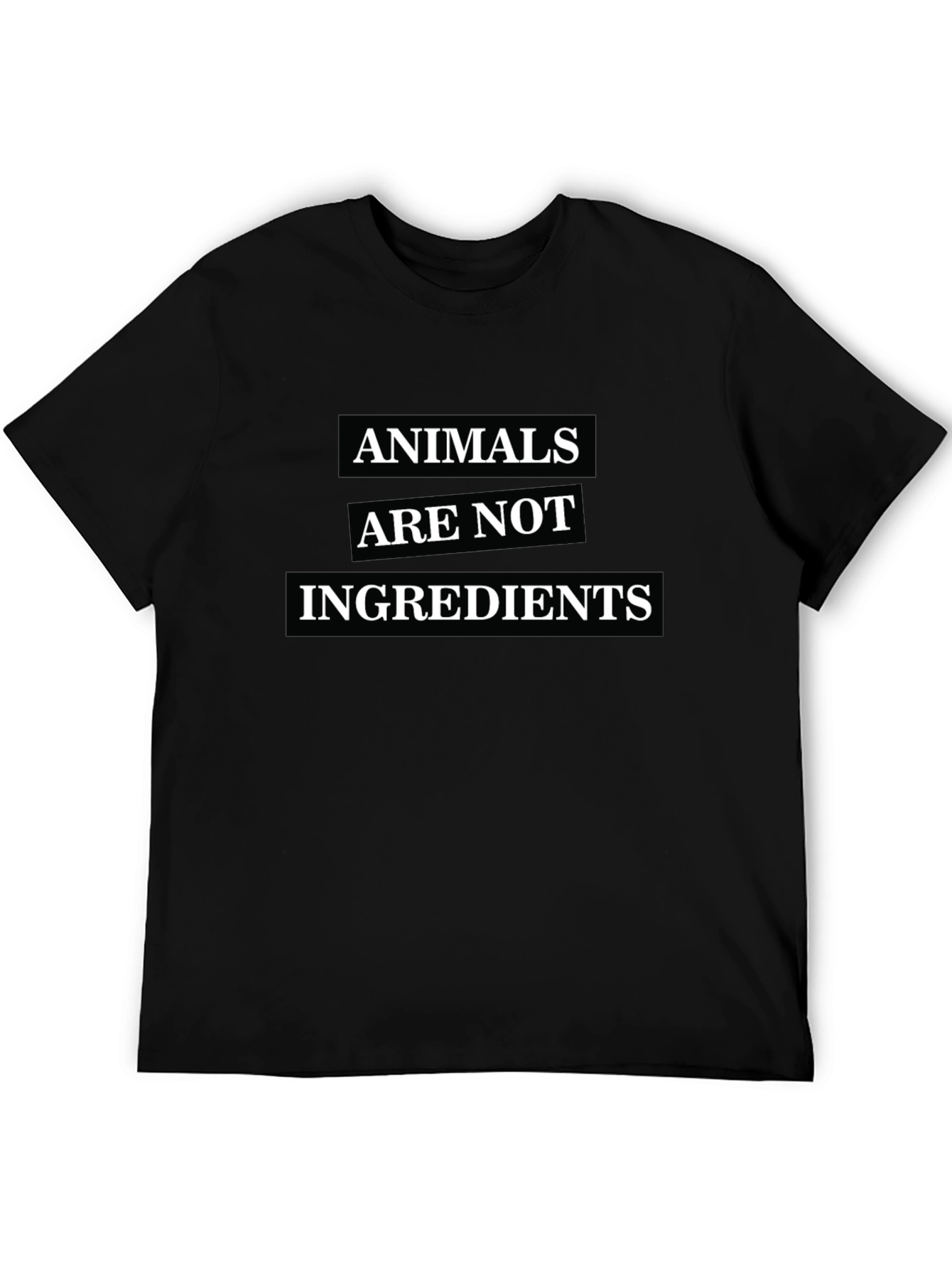 Vegan T-Shirt - Animals Are Not Ingredients