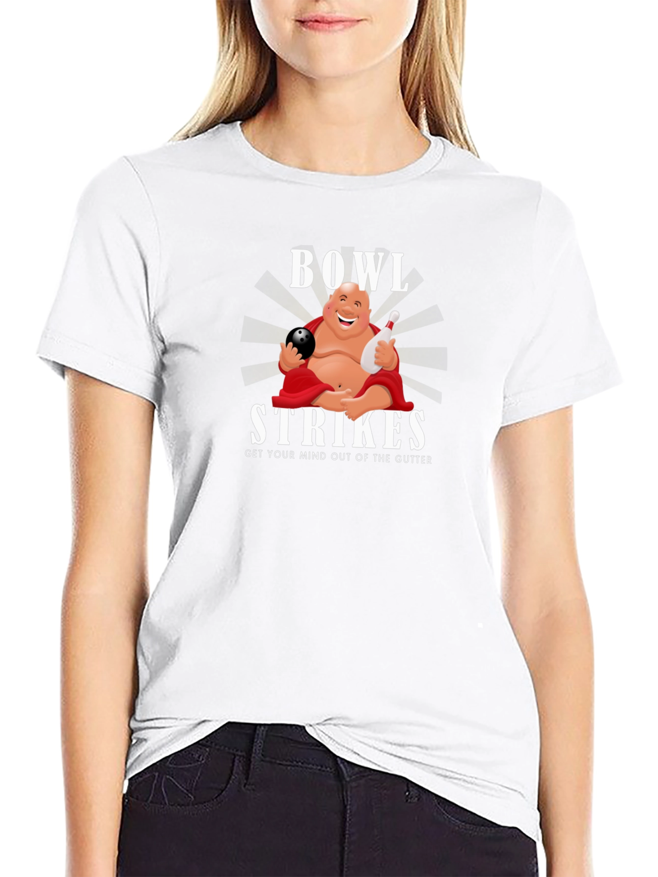 Bowl Strikes Graphic Tee - Funny Bowling T-Shirt