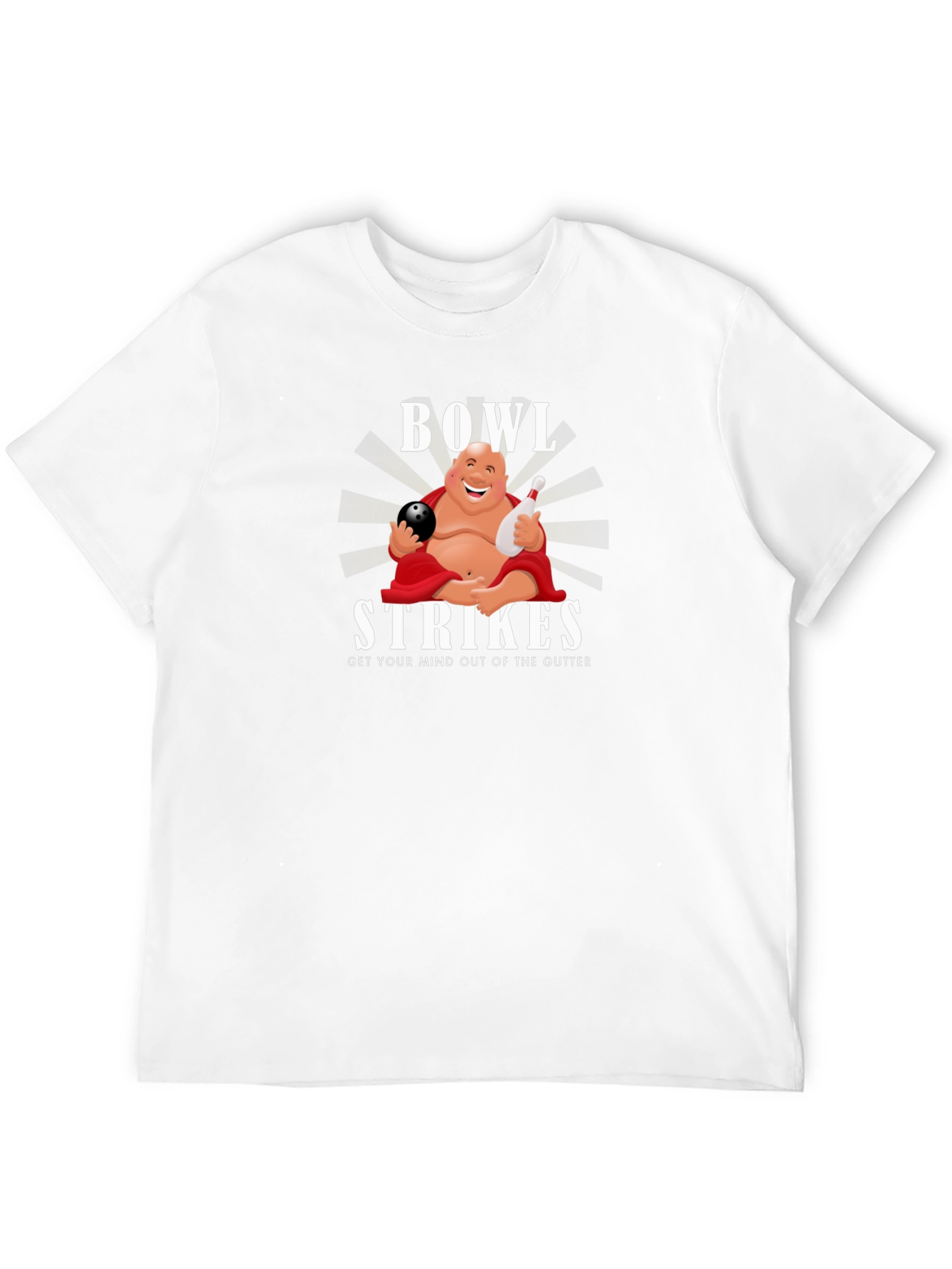 Bowl Strikes Graphic Tee - Funny Bowling T-Shirt