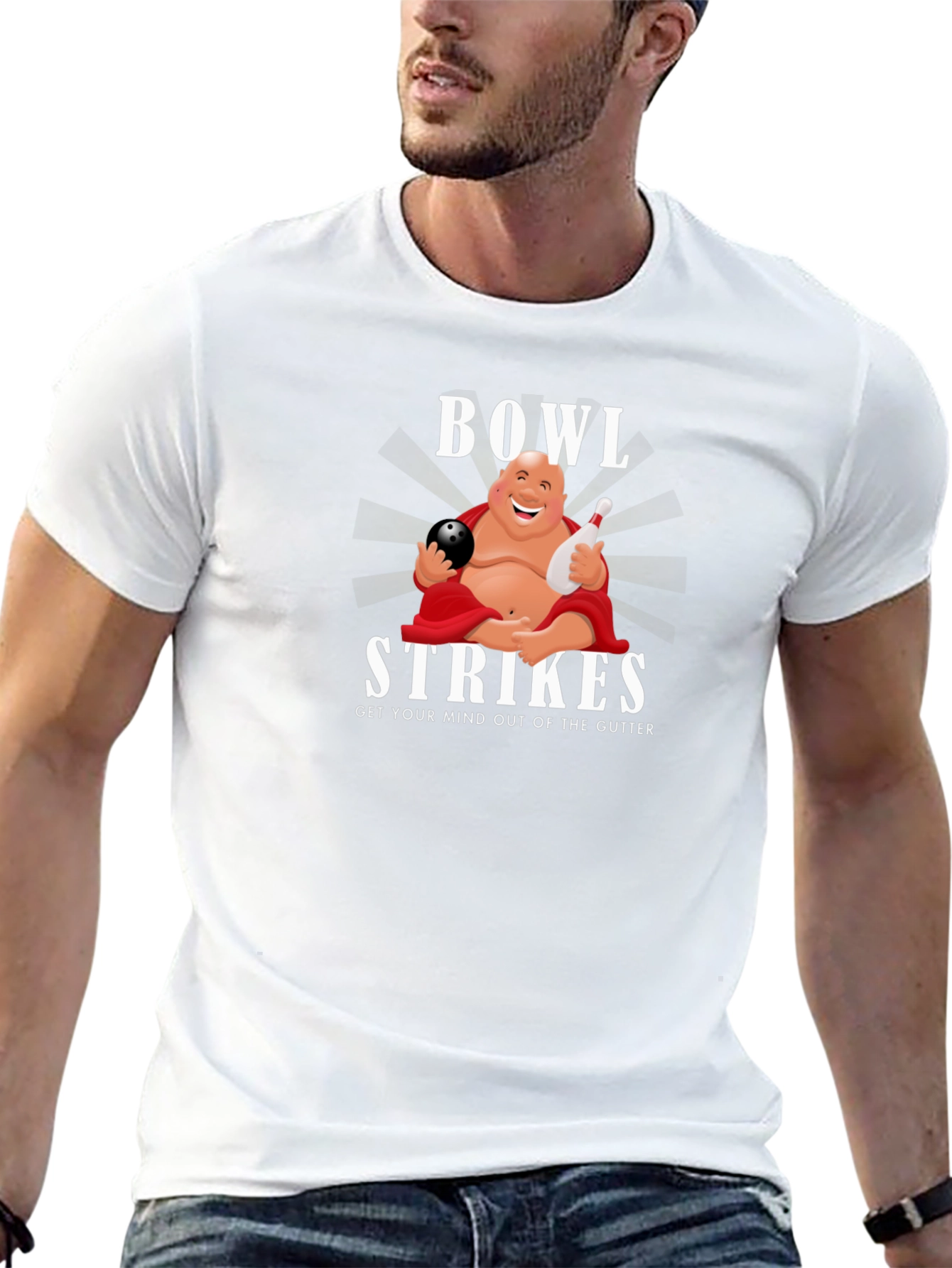 Bowl Strikes Graphic Tee - Funny Bowling T-Shirt
