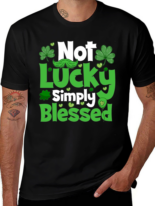 Not Lucky Simply Blessed St. Patricks Day T-Shirt
