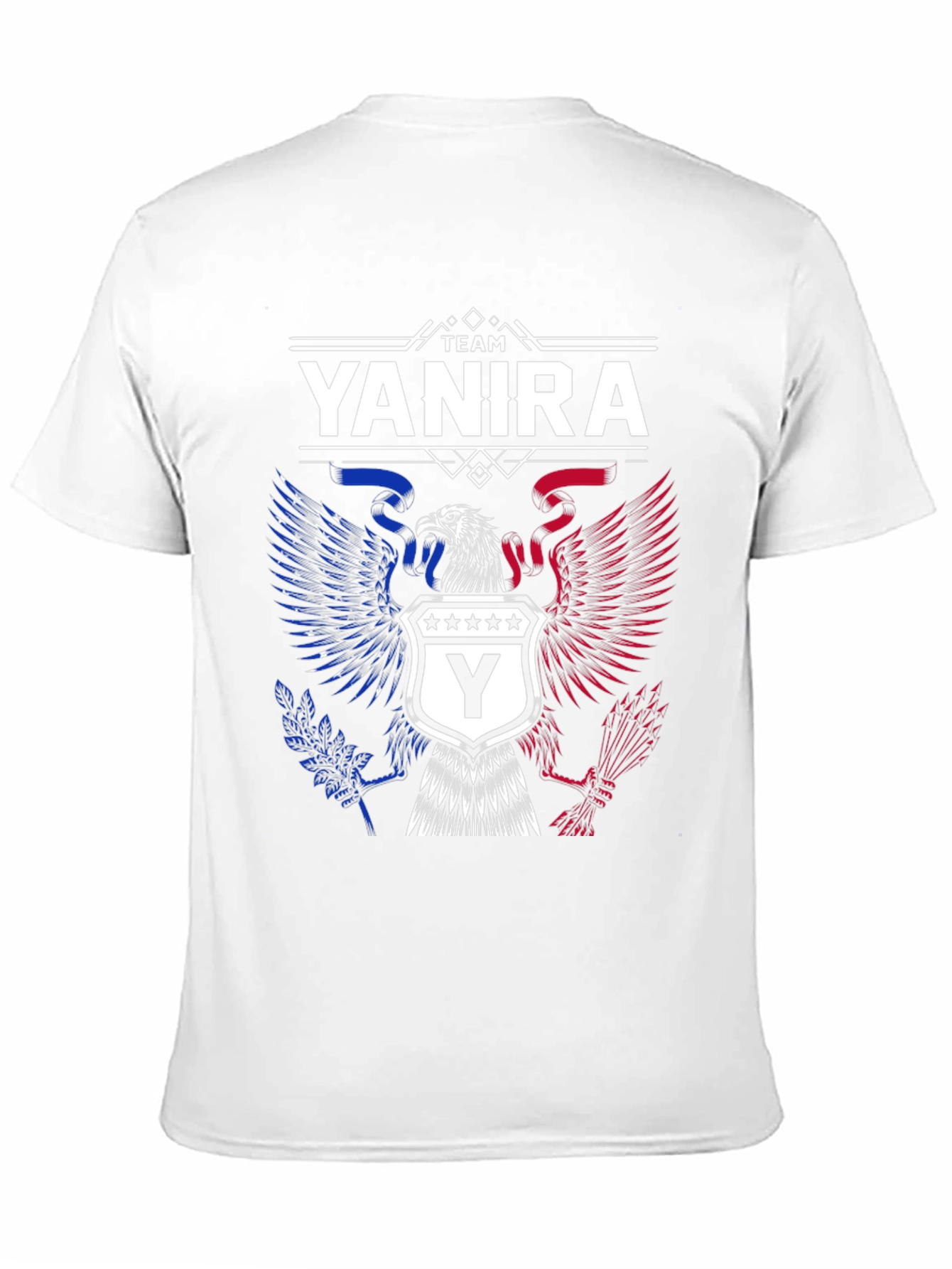 Team Yanira Eagle Crest Graphic T-Shirt