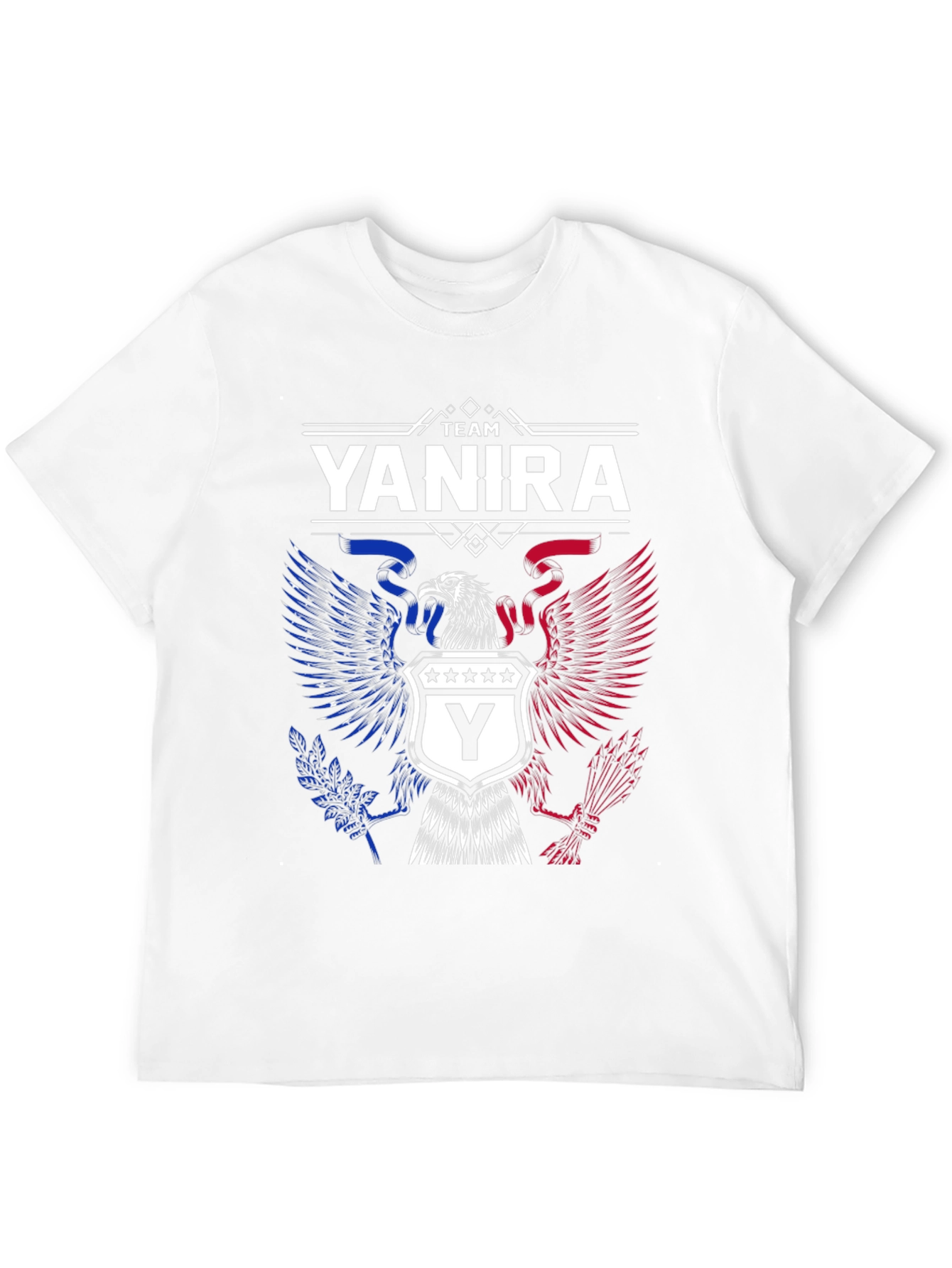 Team Yanira Eagle Crest Graphic T-Shirt