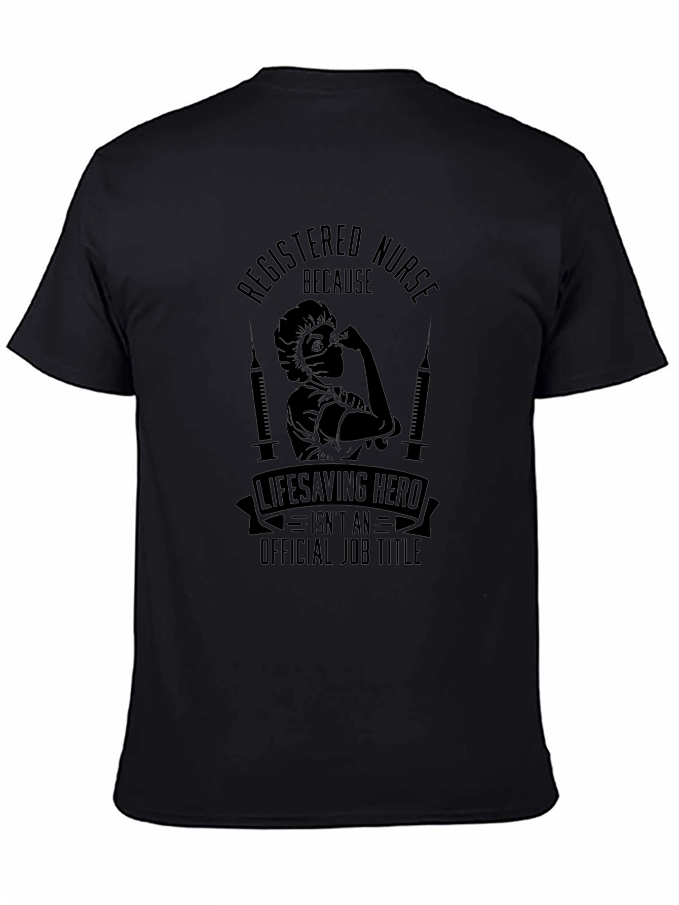 Registered Nurse Lifesaving Hero Graphic T-Shirt